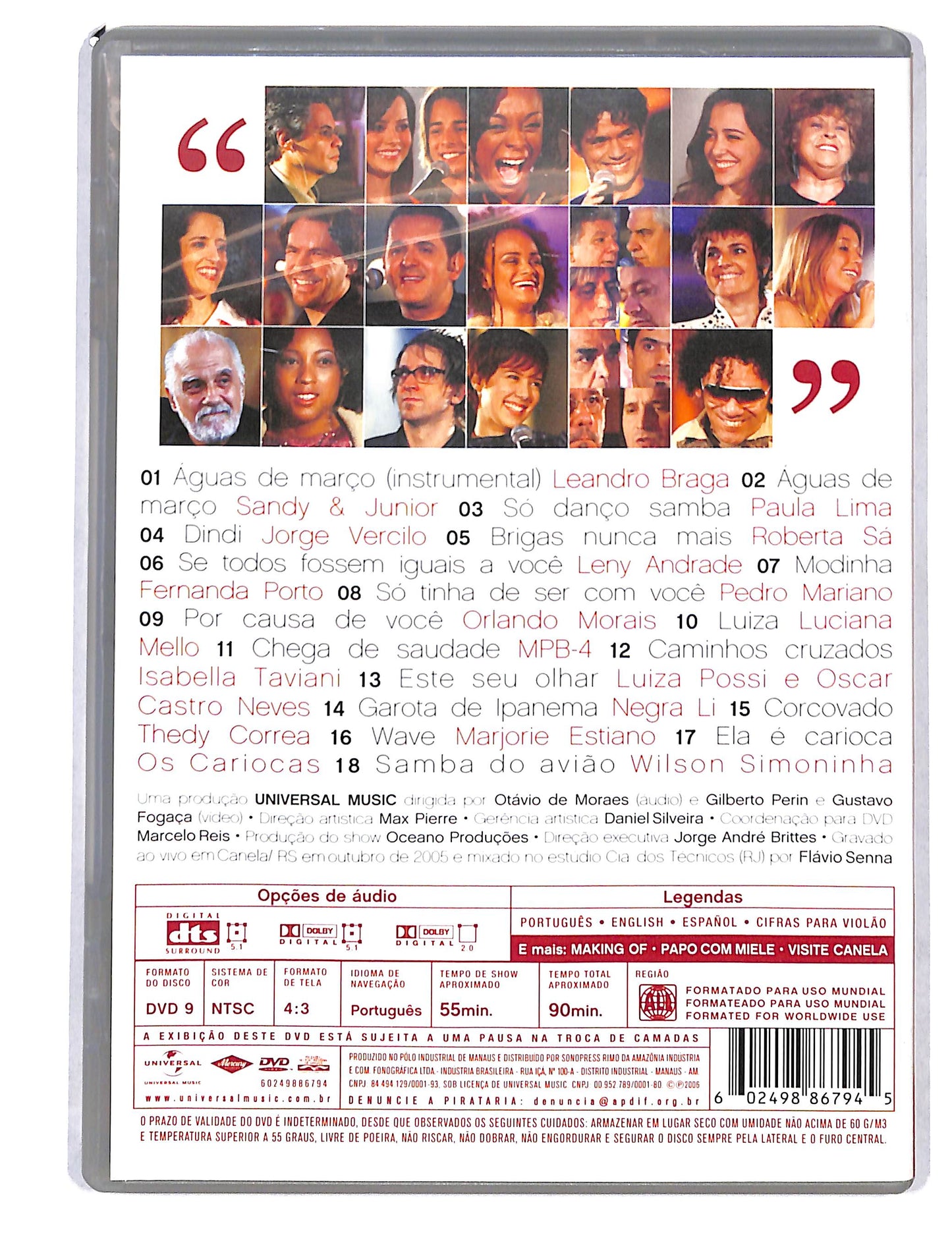EBOND Casa da Bossa Homenagem a Tom Jobim DVD DB797333