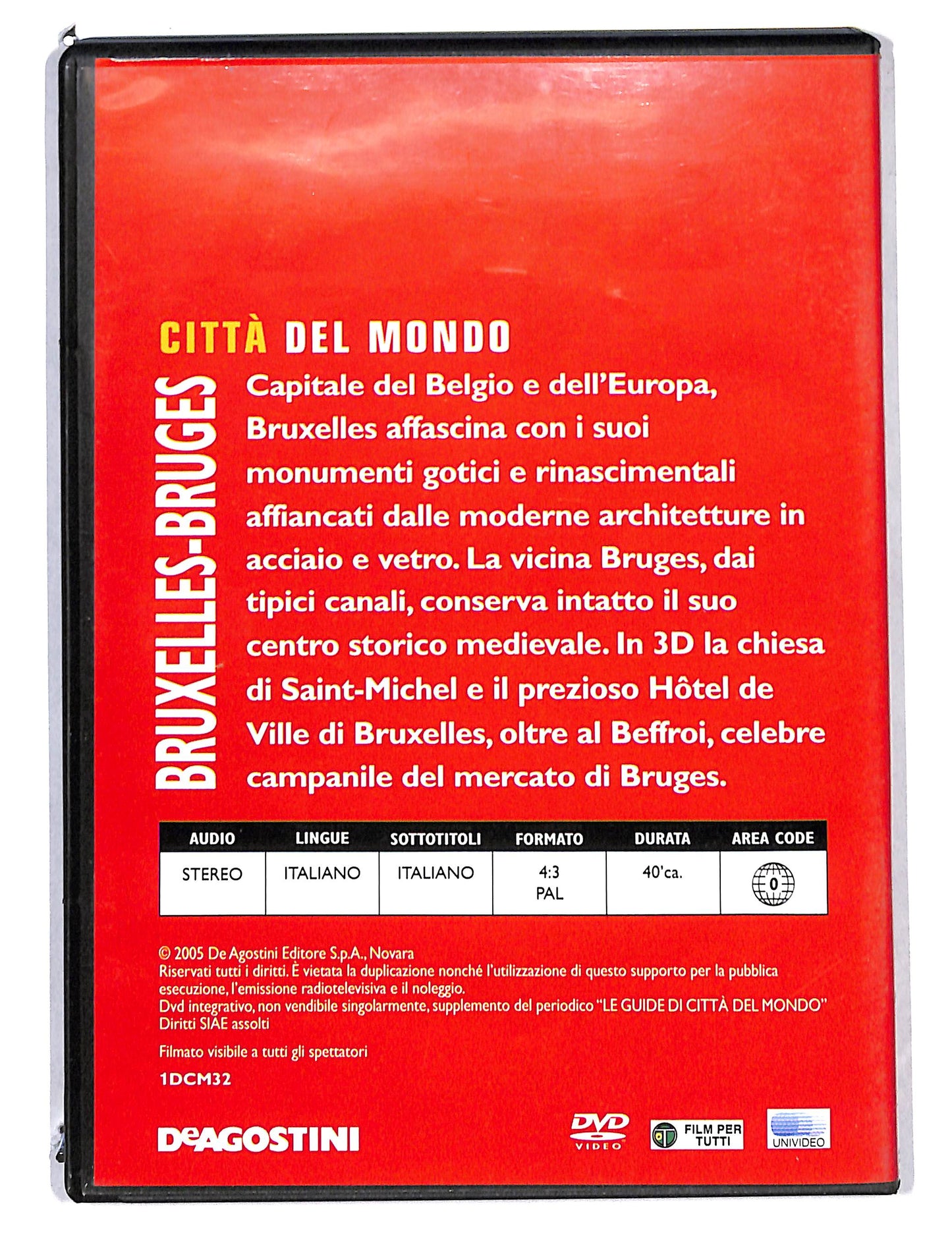 EBOND Citta del mondo Bruxelles-Bruges EDITORIALE DVD DB797341