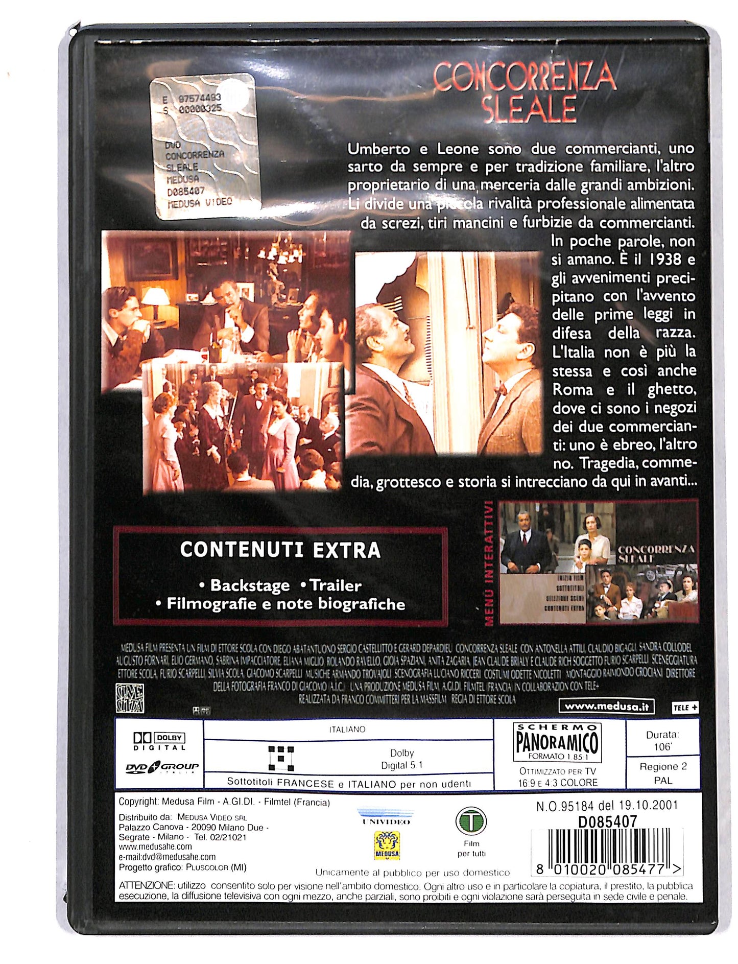EBOND Concorrenza Sleale NOLEGGIO DVD DB797357