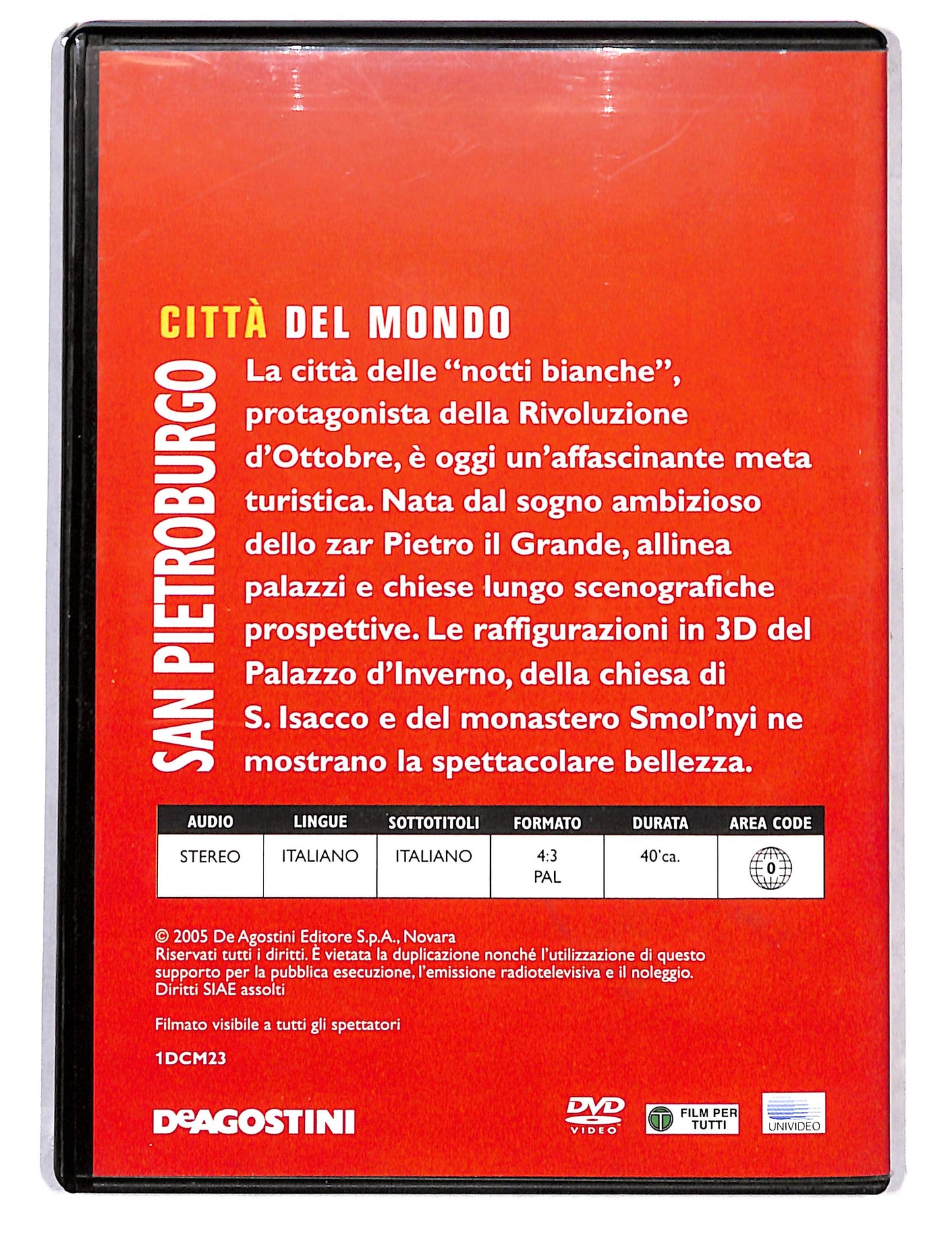 EBOND Citta del Mondo San Pietroburgo EDITORIALE DVD DB797361