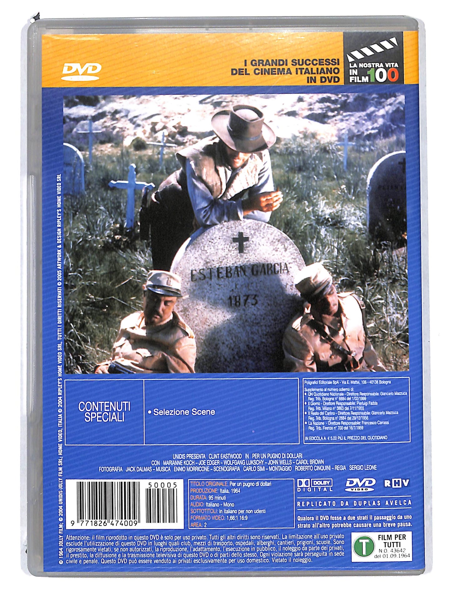 EBOND Per un pugno di dollari EDITORIALE DVD DB797650