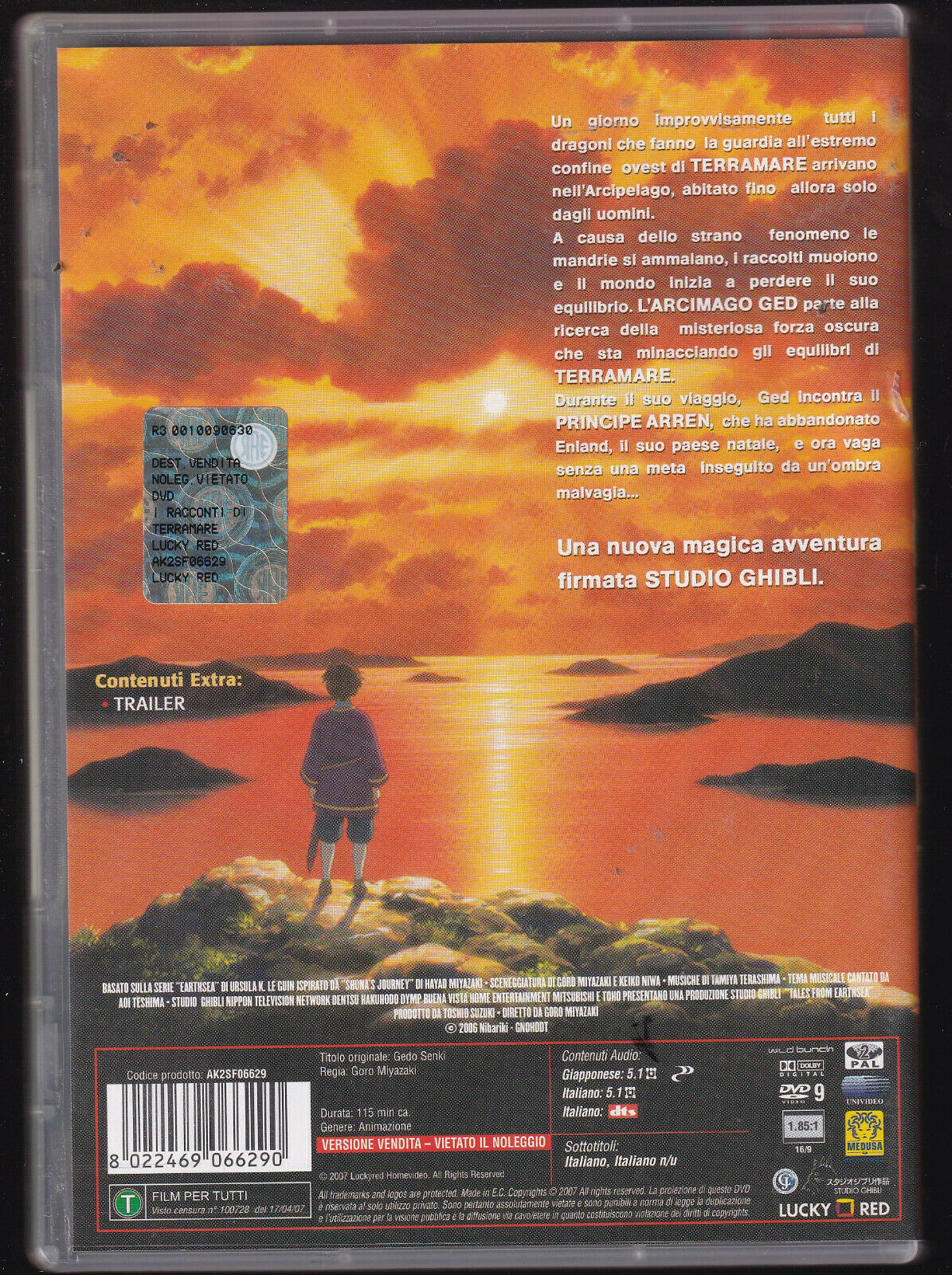 EBOND i Racconti Di Terramare NOLEGGIO DVD DB798410