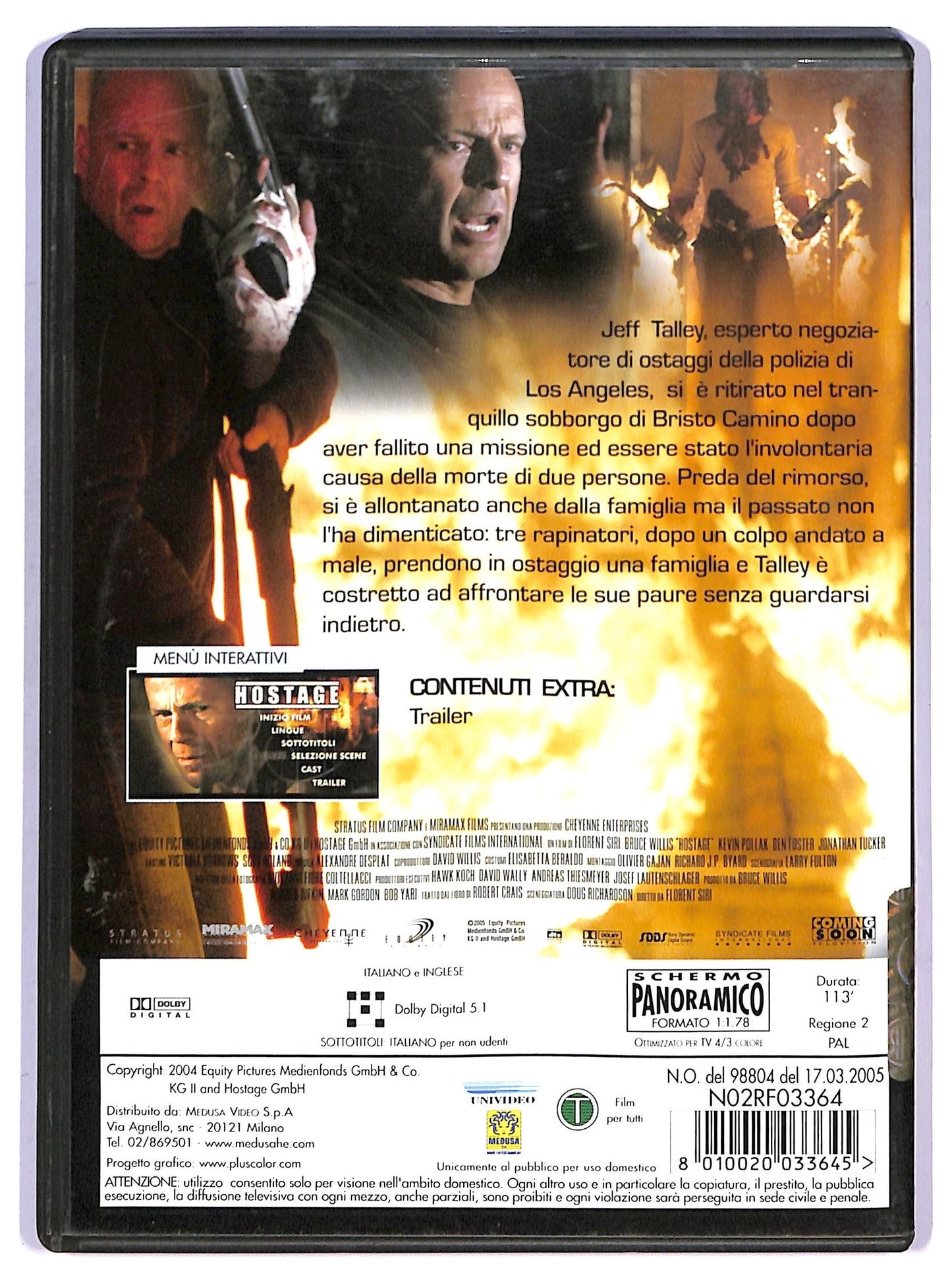 EBOND Hostage NOLEGGIO DVD DB798437