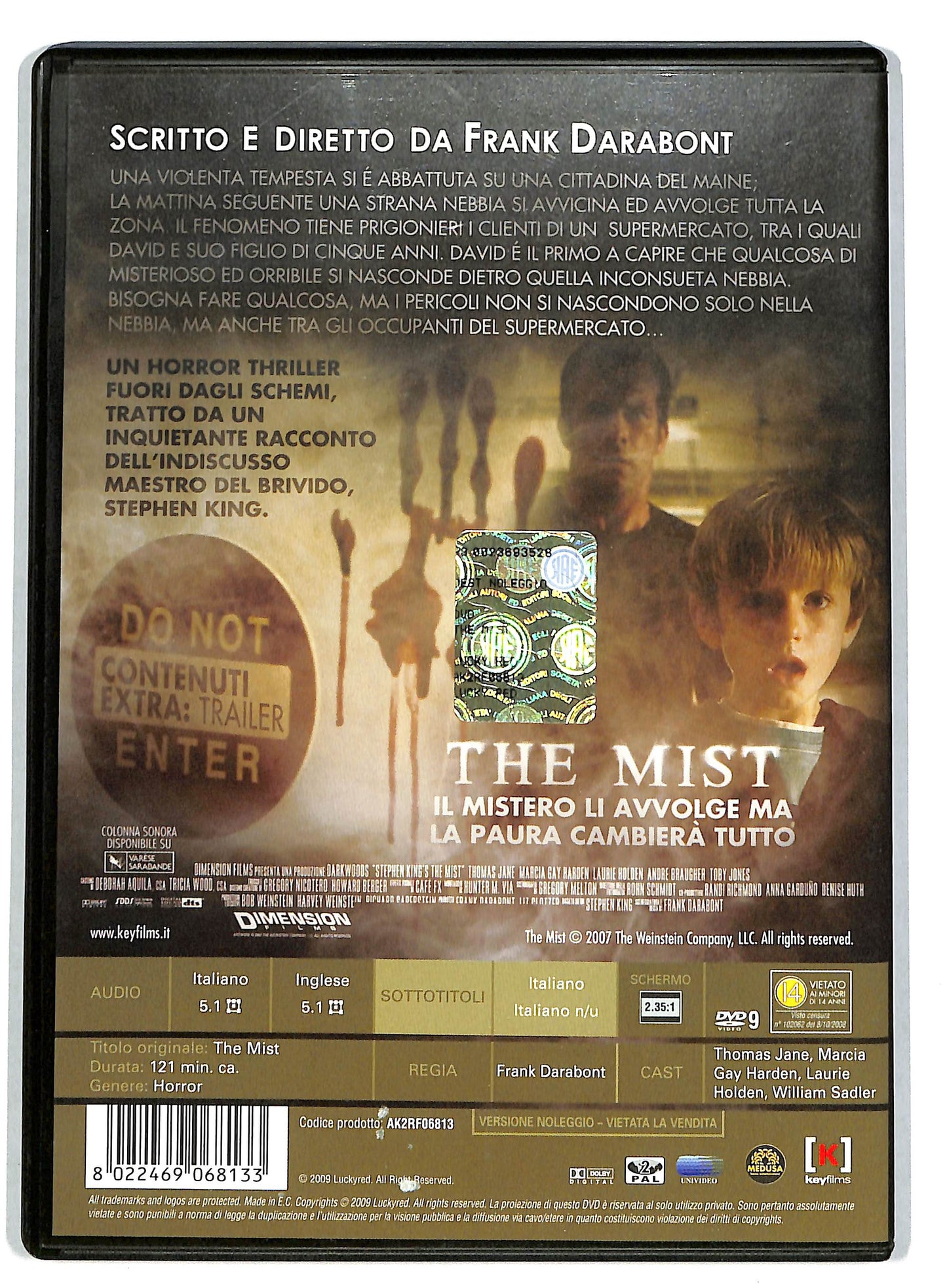 EBOND The Mist NOLEGGIO DVD DB798458