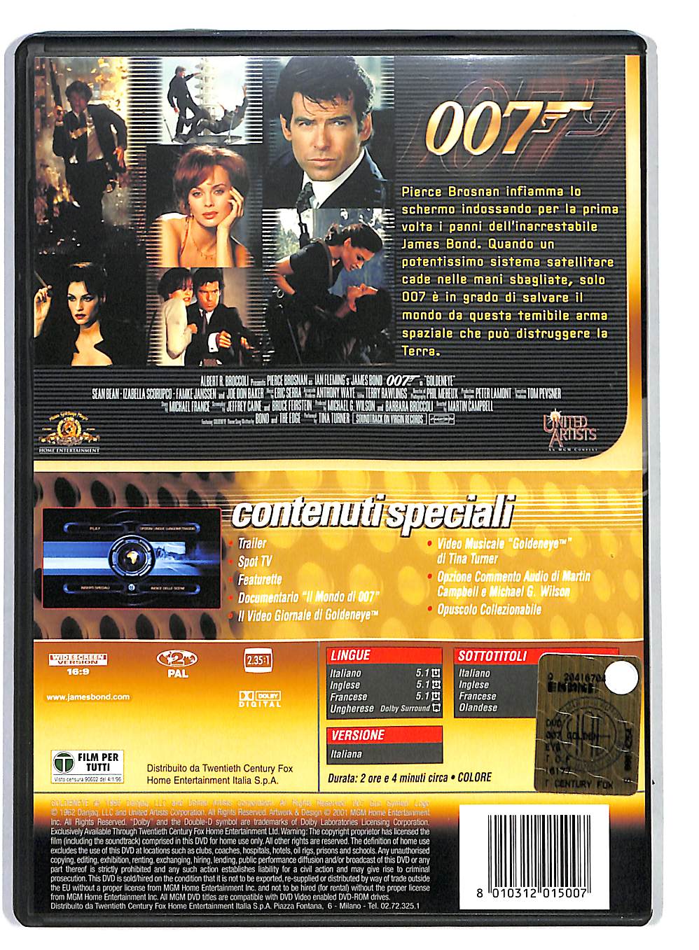EBOND GoldenEye Edizione Speciale NOLEGGIO DVD DB798614