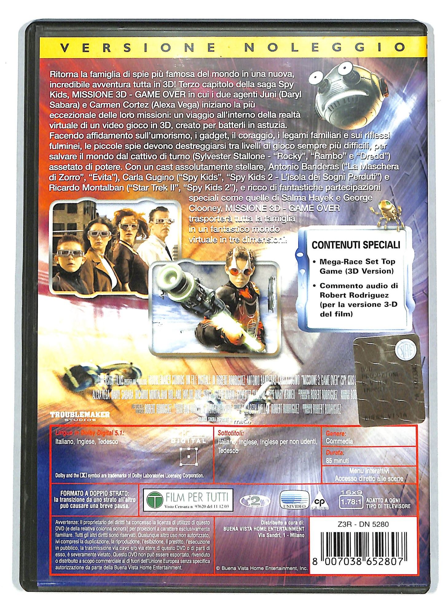 EBOND Missione 3 - D Game over DVD DB798621