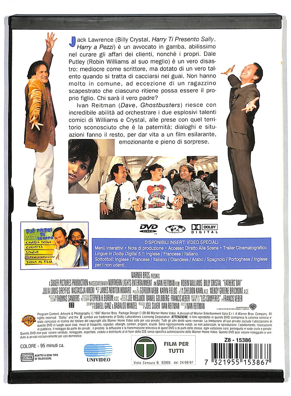 EBOND Due Padri Di Troppo SNAPPER NOLEGGIO DVD DB798712