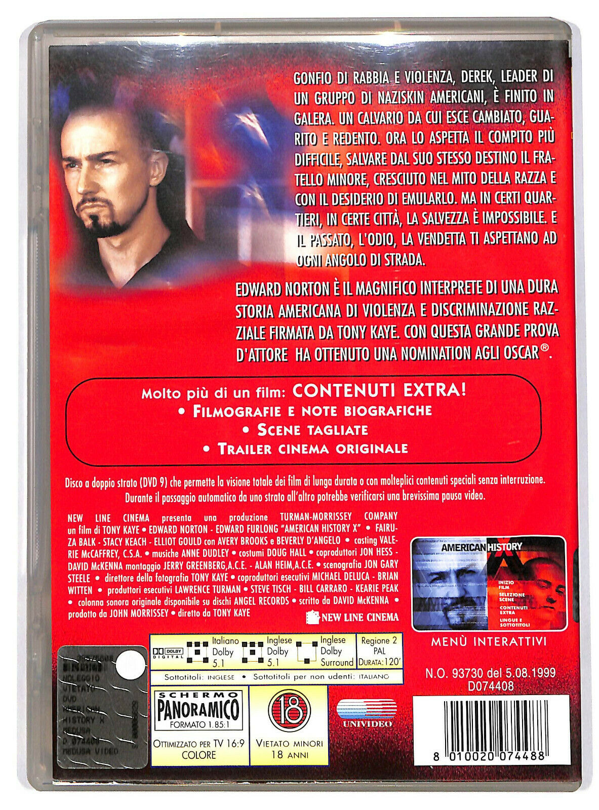 EBOND American History X NOLEGGIO DVD DB798715