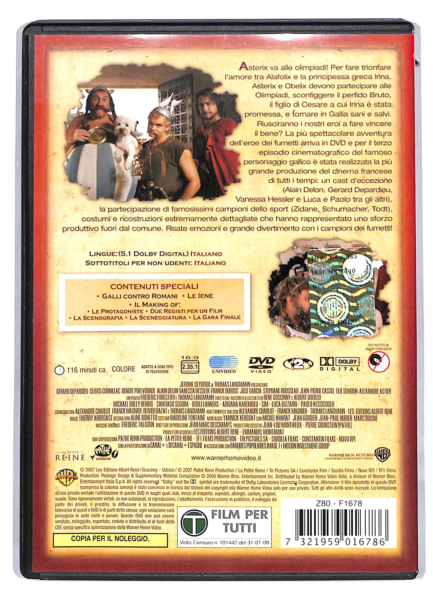 EBOND Asterix Alle Olimpiadi NOLEGGIO DVD DB798725