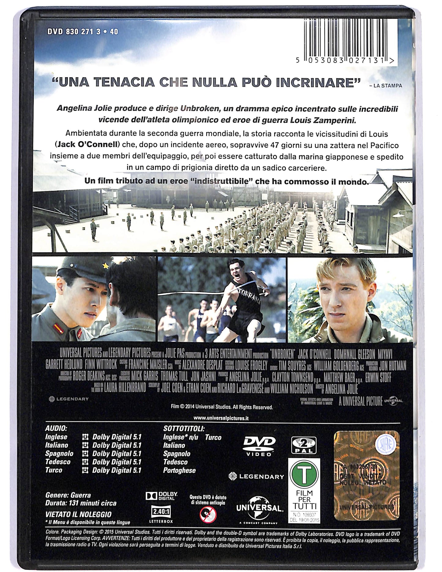 EBOND Unbroken NOLEGGIO DVD DB798736