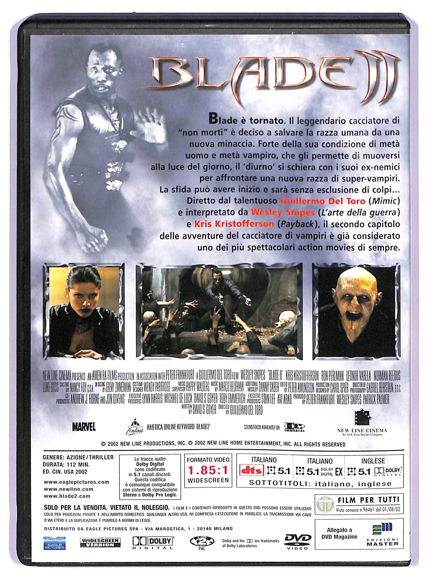 EBOND blade II NOLEGGIO DVD DB798758