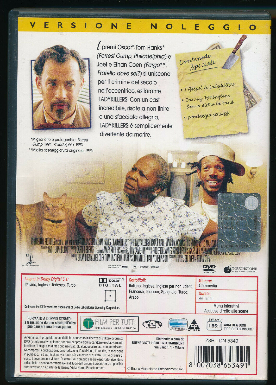EBOND Ladykillers  Ex Noleggio DVD DB799162