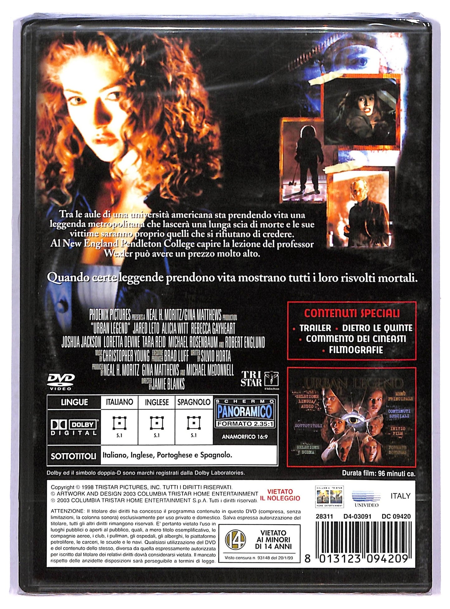 EBOND Urban Legend DVD DB799266