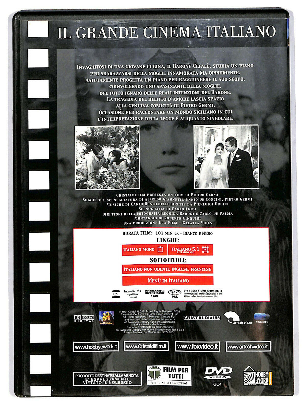 EBOND Divorzio All'italiana  Editoriale DVD DB799604