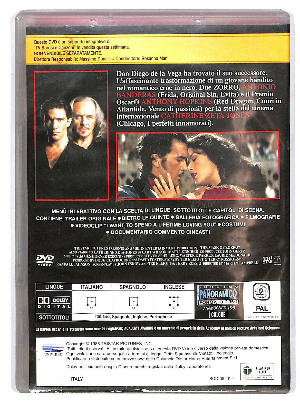 EBOND La Maschera Di Zorro Editoriale DVD DB799608