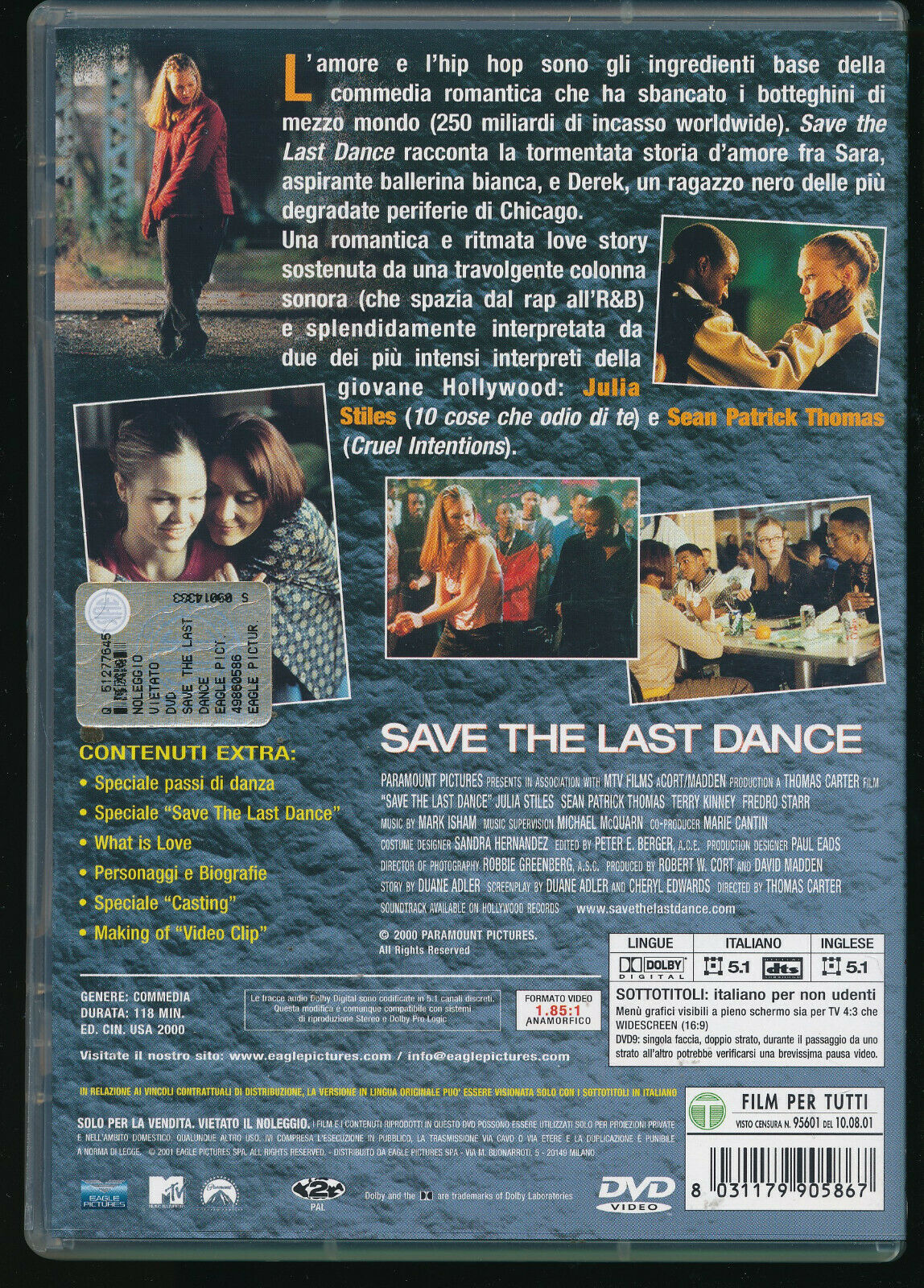 EBOND Save The Last Dance DVD DB799642
