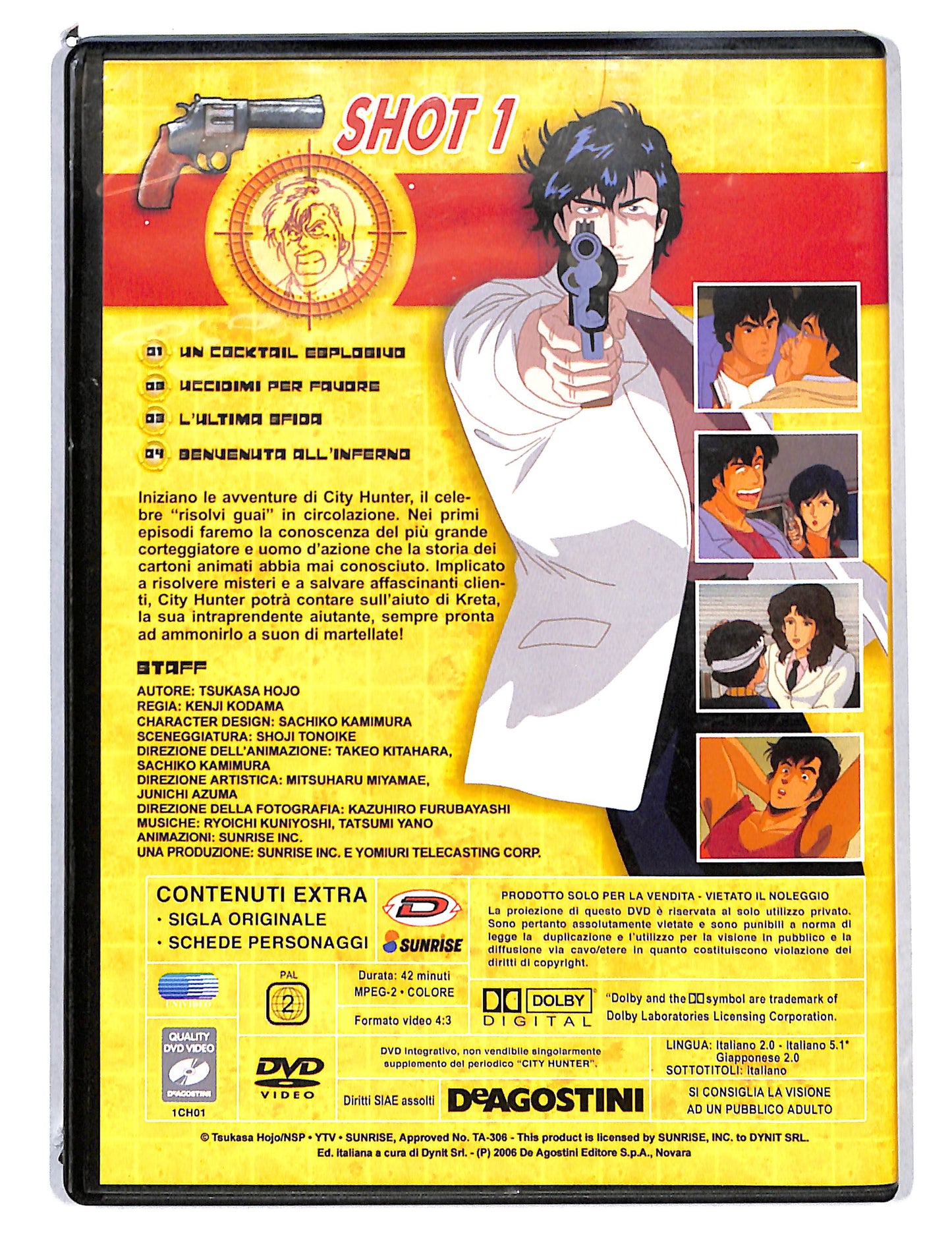 EBOND City Hunter vol. 1 EDITORIALE DVD DB799750