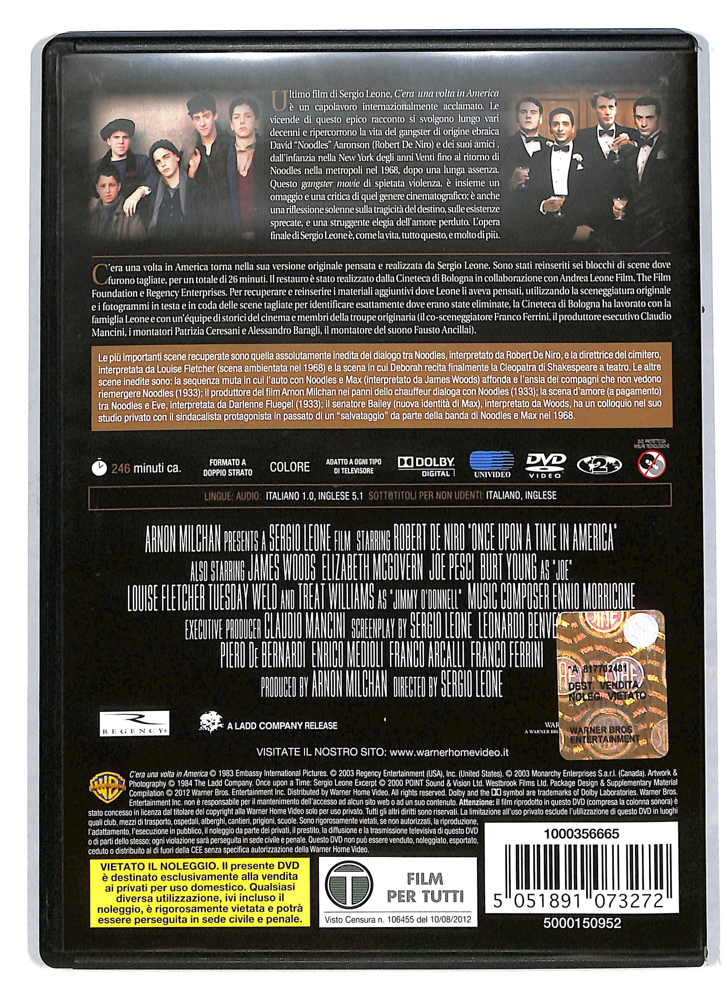 EBOND C'era una volta in America DVD DB799956