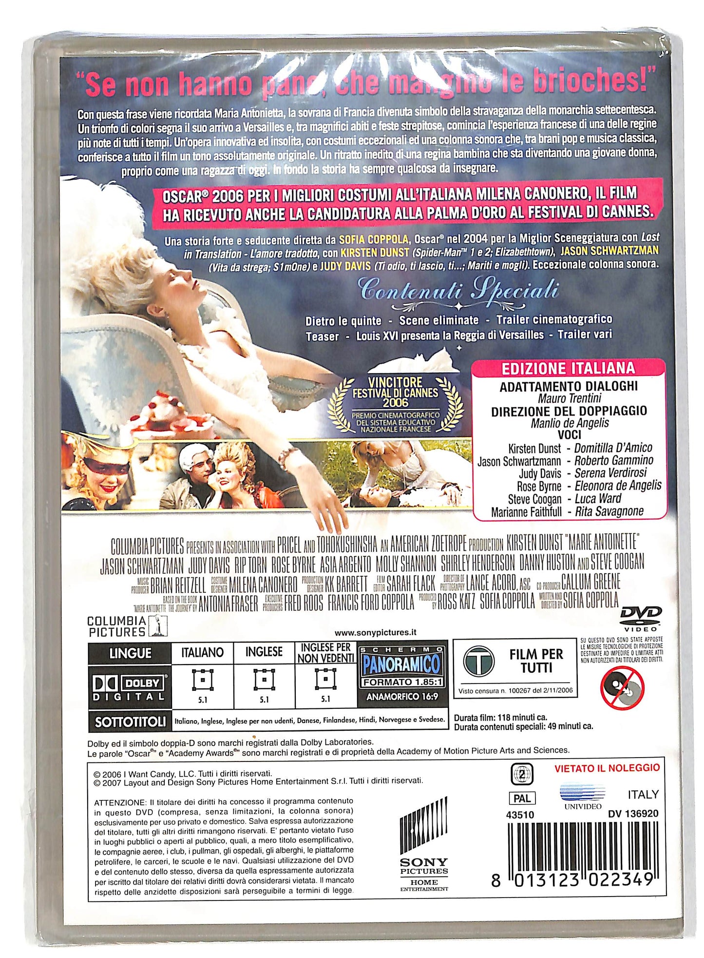 EBOND Marie antoinette DVD DB799960