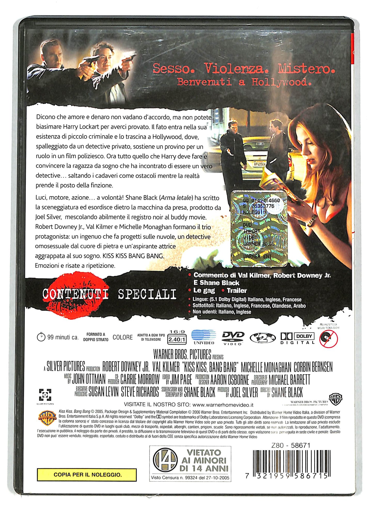 EBOND Kiss Kiss, Bang Bang NOLEGGIO DVD DB800164