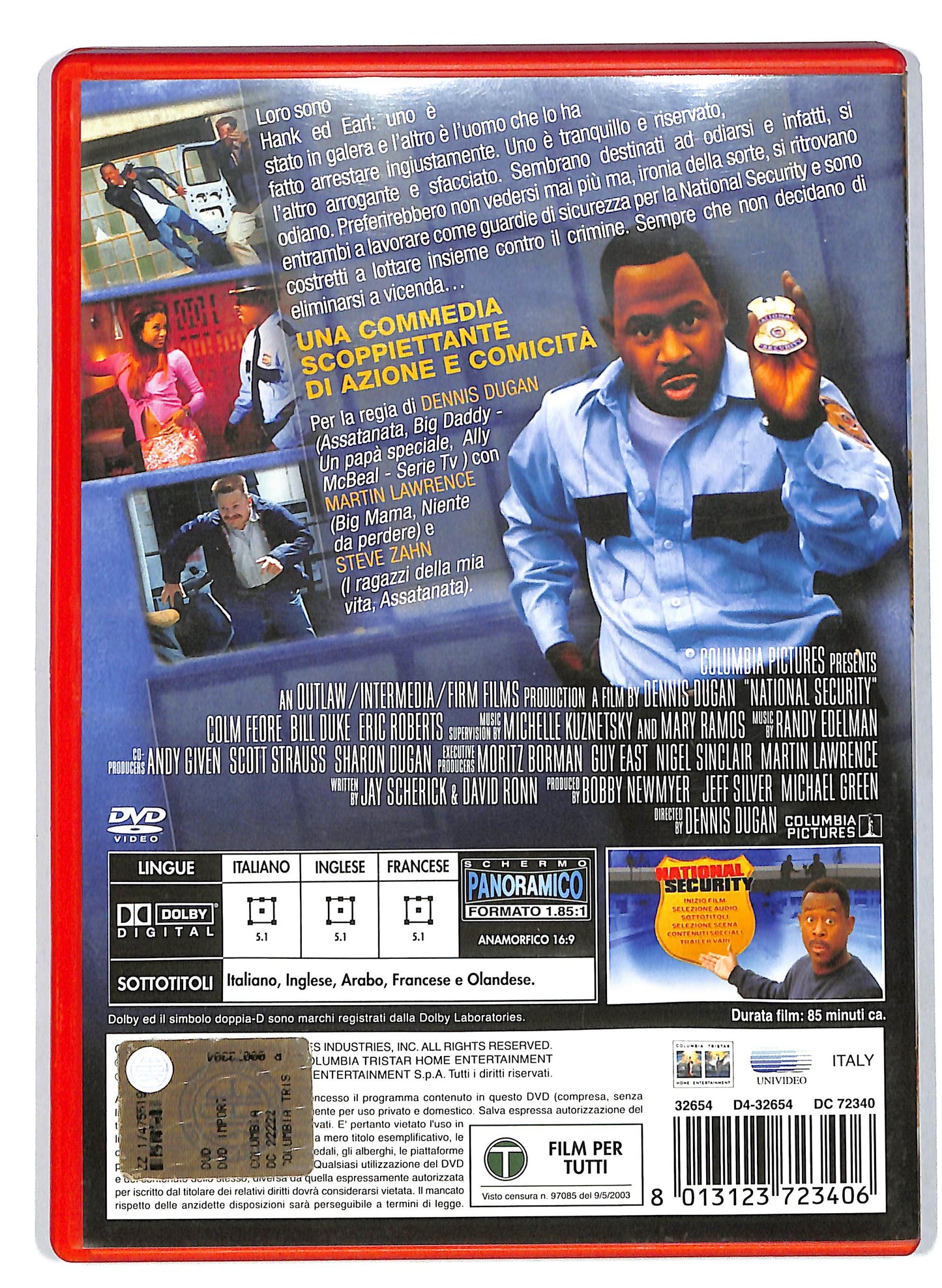 EBOND National Security - Sei in buone mani NOLEGGIO DVD DB800235