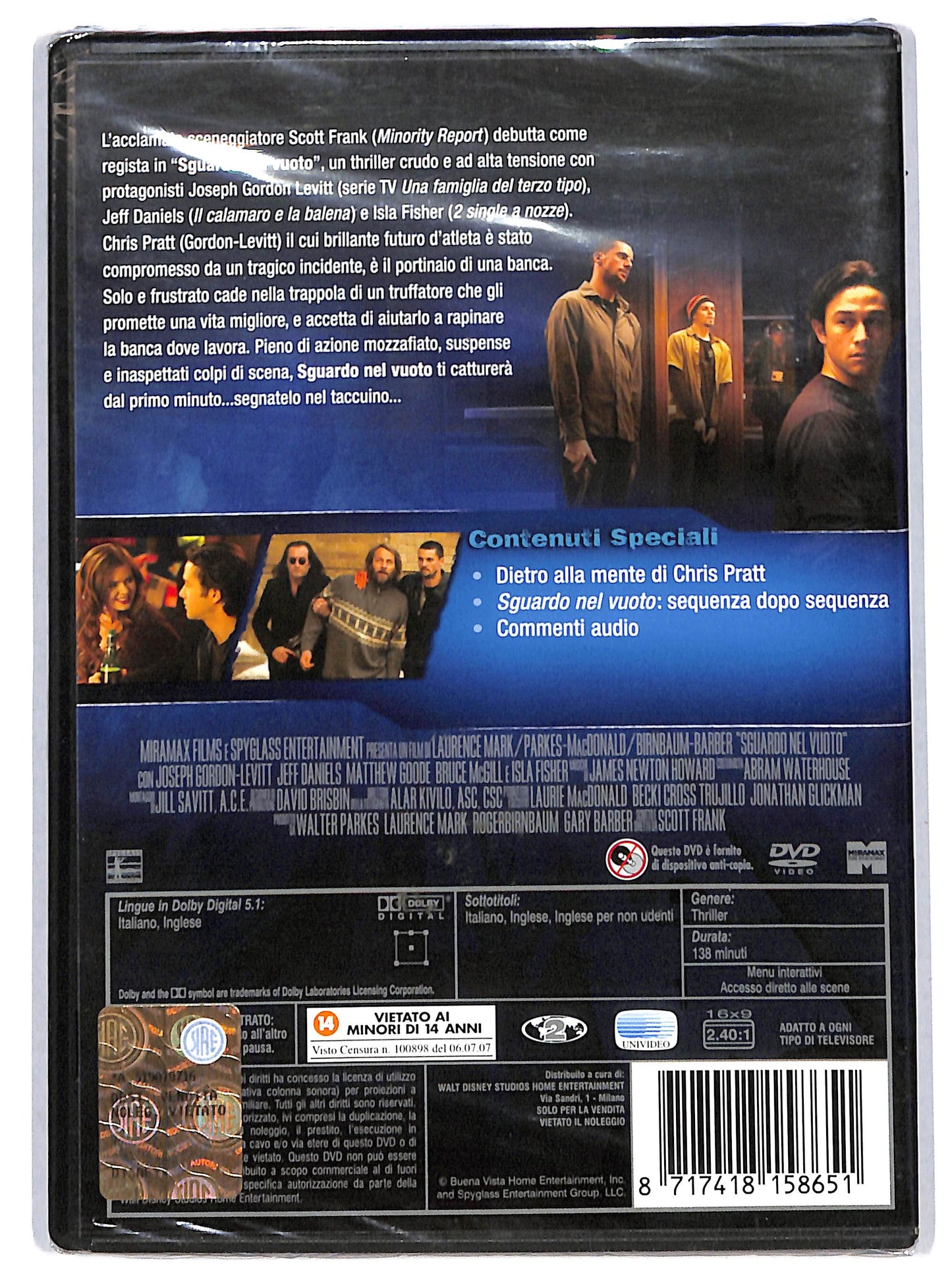 EBOND sguardo nel vuoto NOLEGGIO DVD DB800252