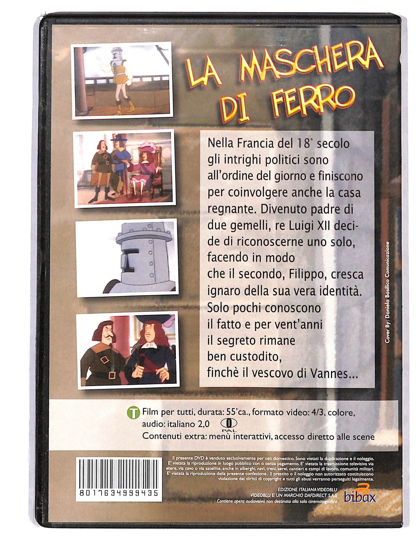 EBOND La maschera di ferro DVD DB800405