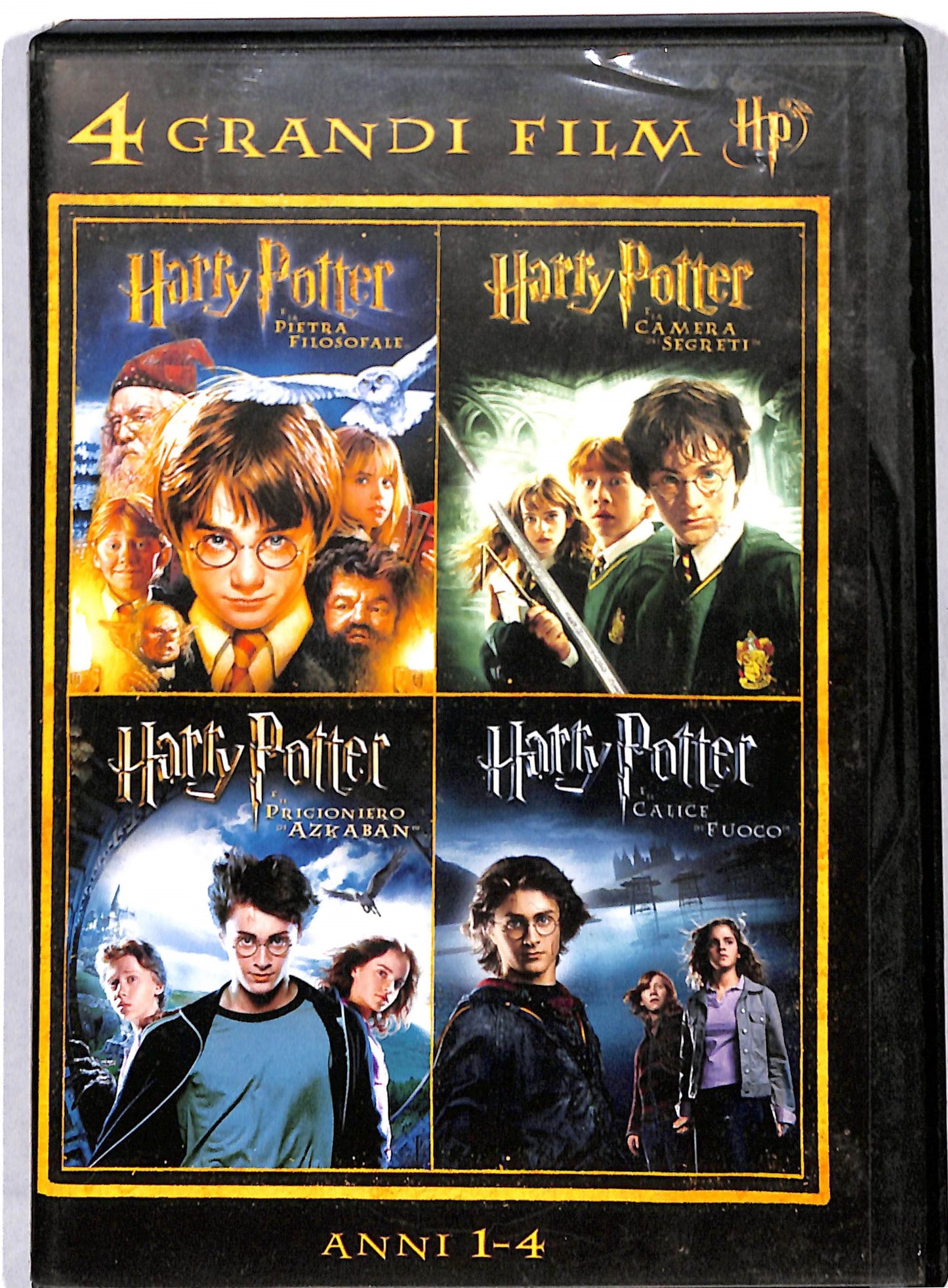 EBOND 4 Grandi Film Harry Potter Anni 1- 4 DVD DB800410
