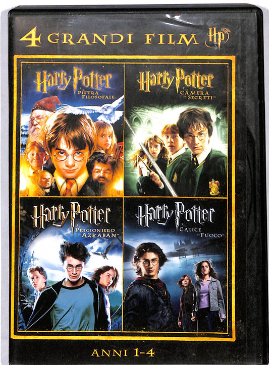 EBOND 4 Grandi Film Harry Potter Anni 1- 4 DVD DB800410