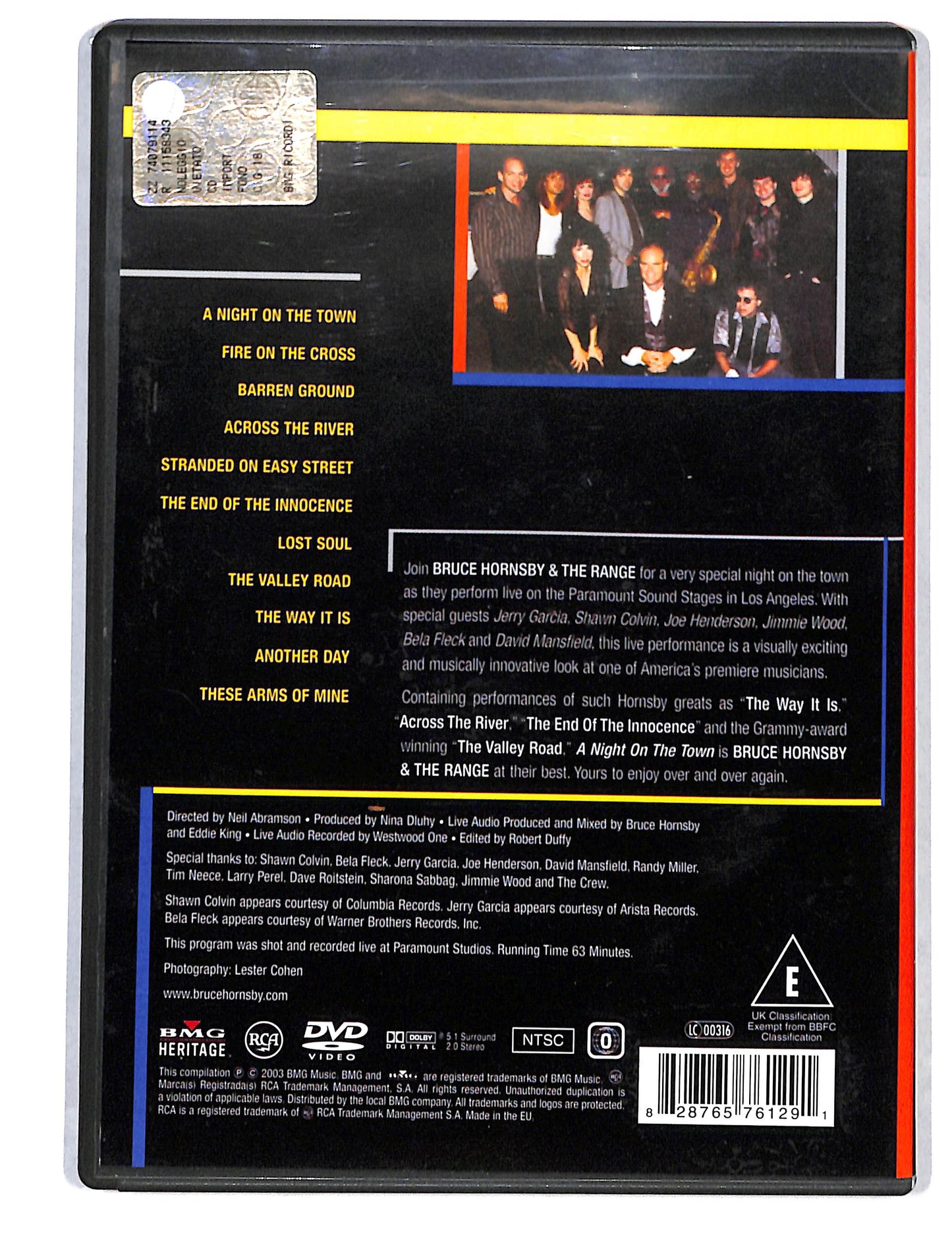 EBOND Hornsby Bruce And The Range - A Night.. DVD DB800448