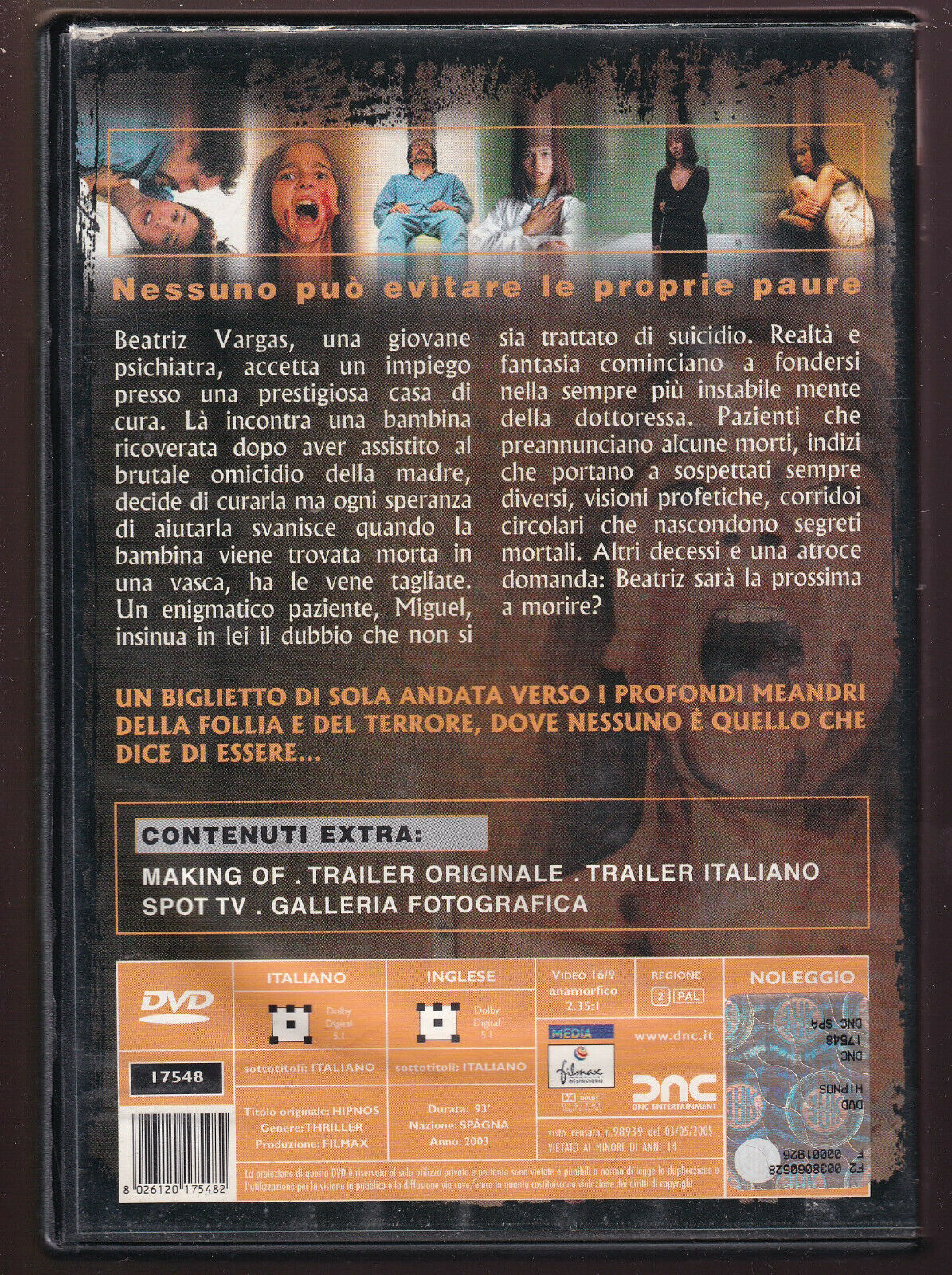 EBOND Hipnos NOLEGGIO DVD DB800715