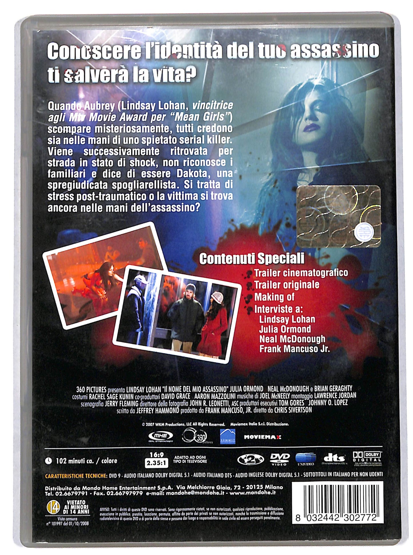 EBOND il nome del mio assassino NOLEGGIO DVD DB800728
