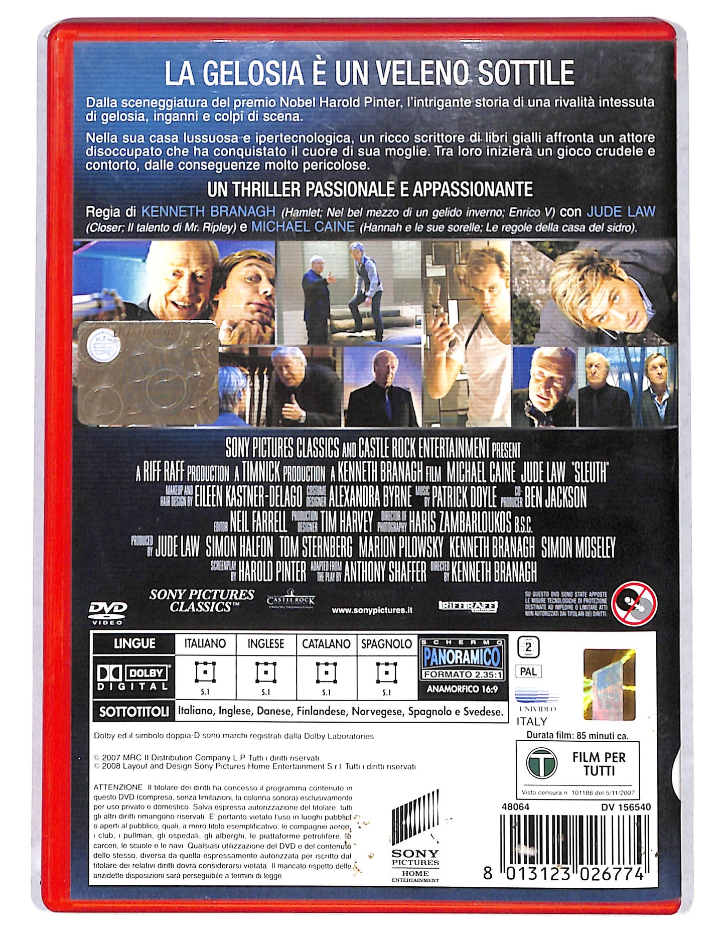 EBOND Sleuth gli insospettabili NOLEGGIO DVD DB801604