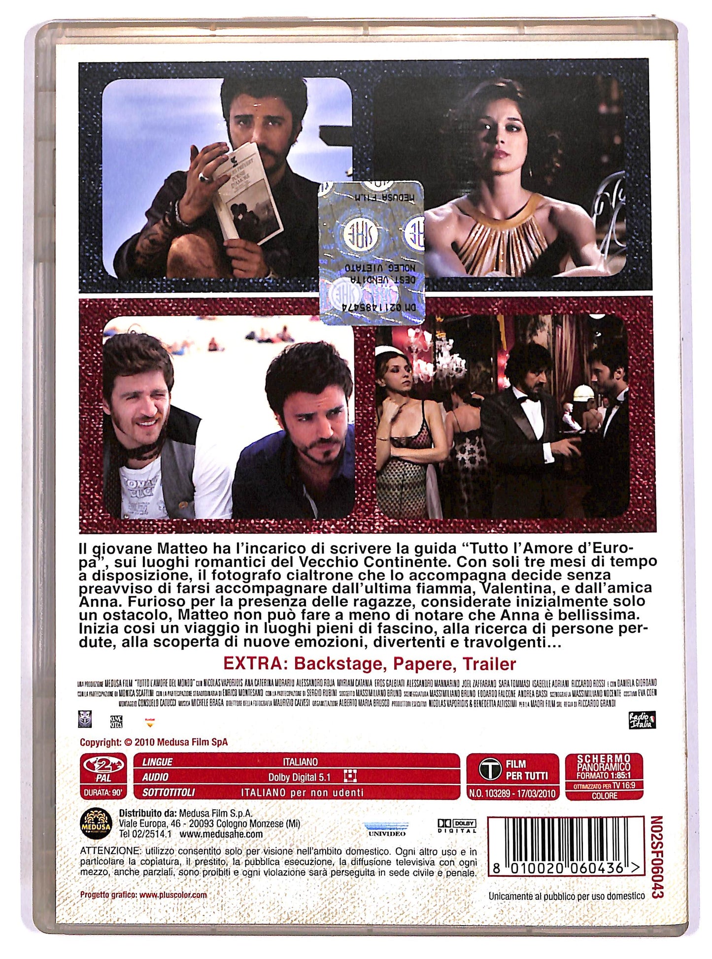 EBOND Tutto l'amore del mondo NOLEGGIO DVD DB801618