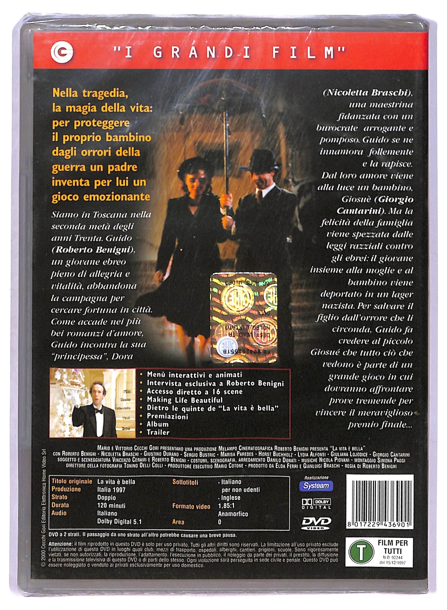 EBOND la vita e bella NOLEGGIO DVD DB801620