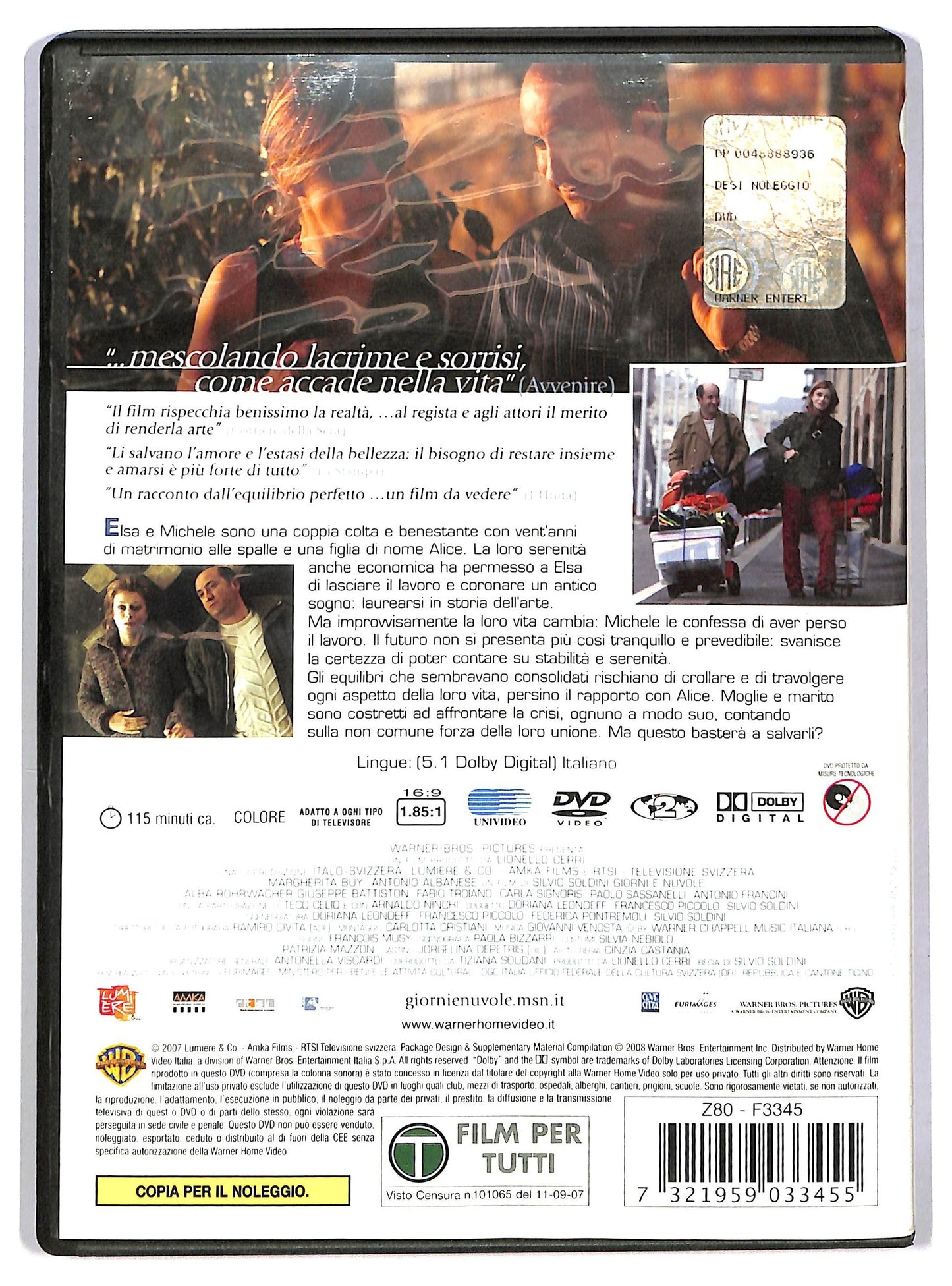 EBOND Giorni E Nuvole NOLEGGIO DVD DB801627
