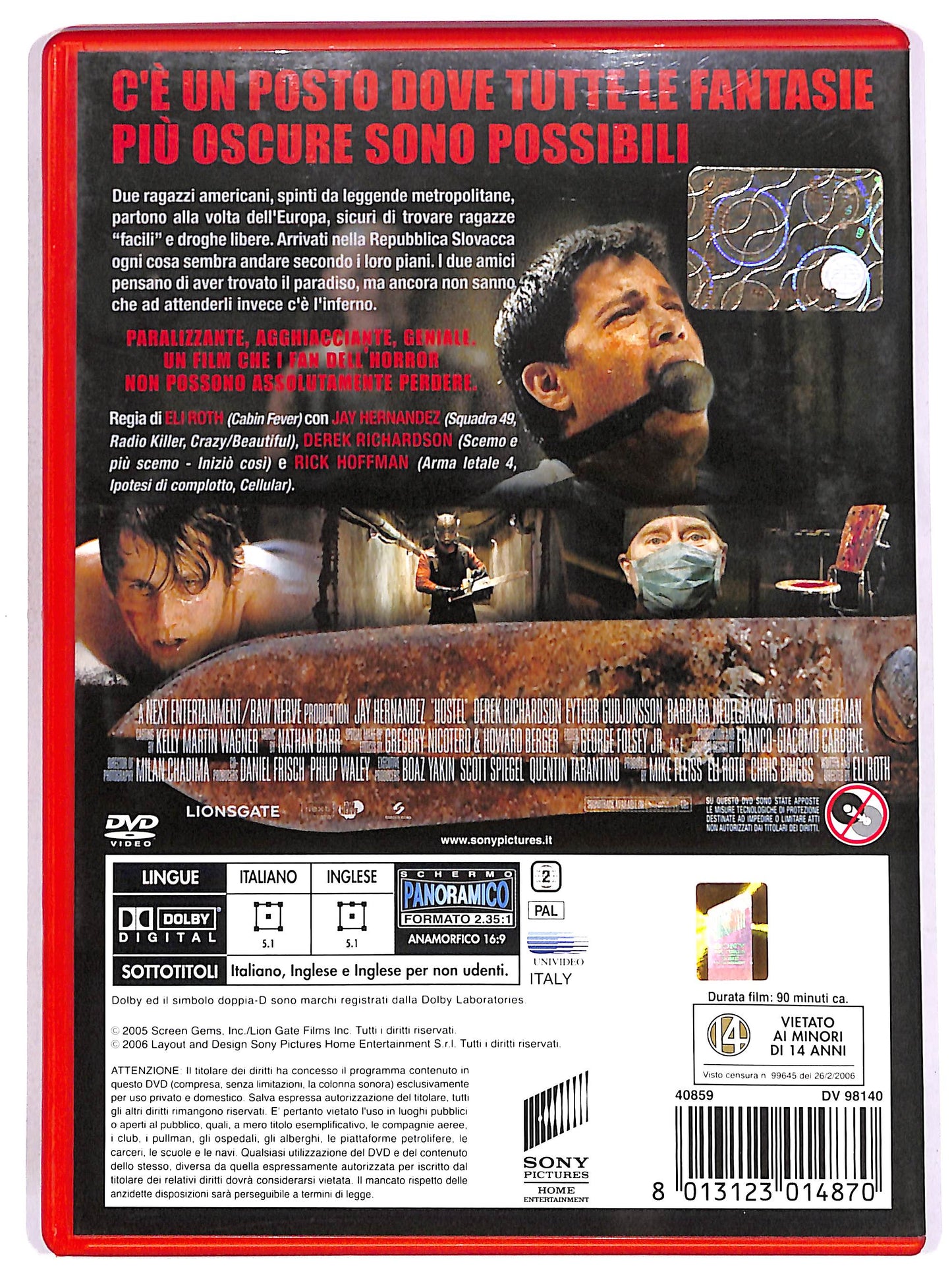 EBOND Hostel NOLEGGIO DVD DB801638