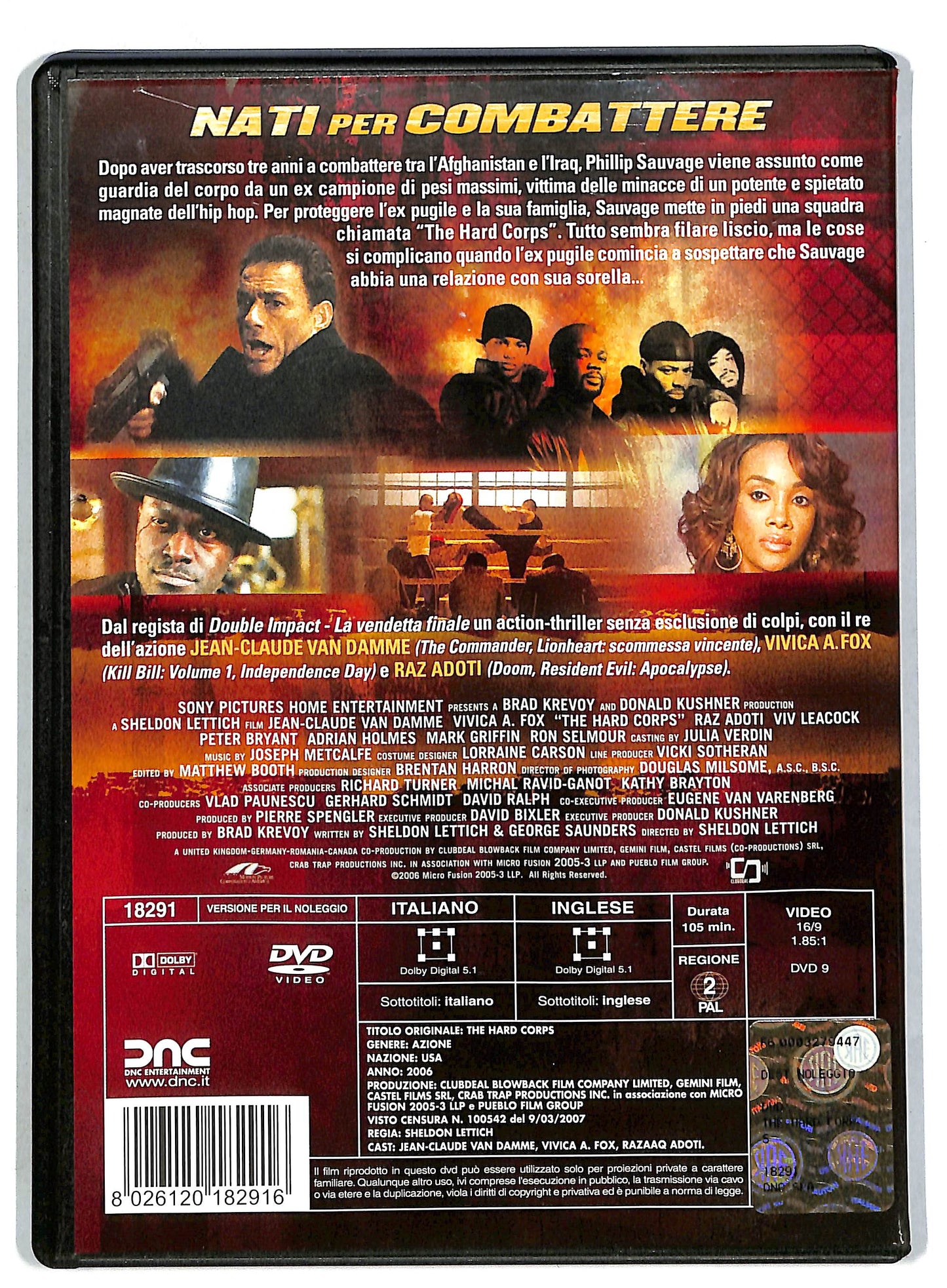 EBOND The Hard Corps DVD DB801664