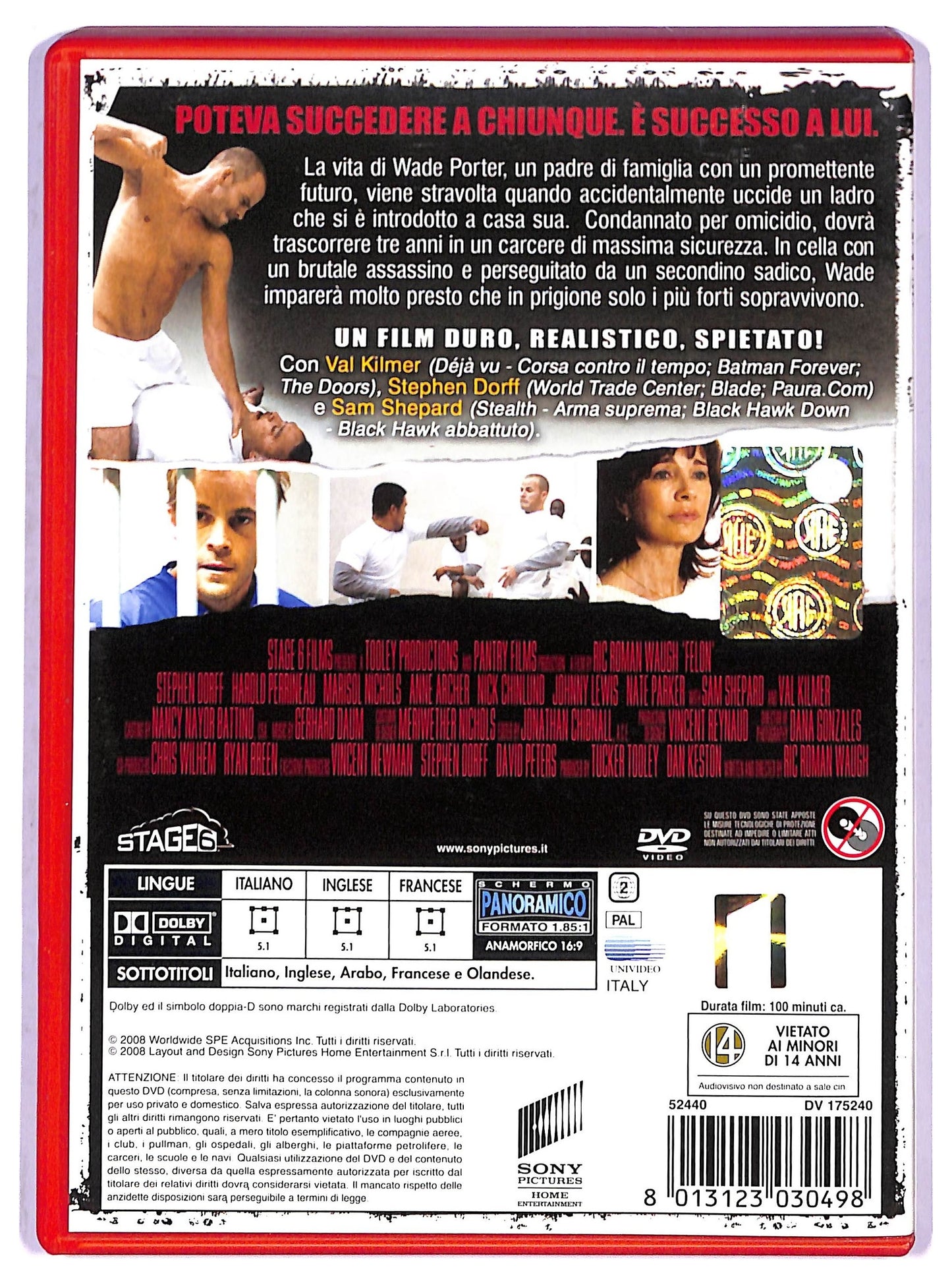 EBOND Felon - Il colpevole NOLEGGIO DVD DB801924