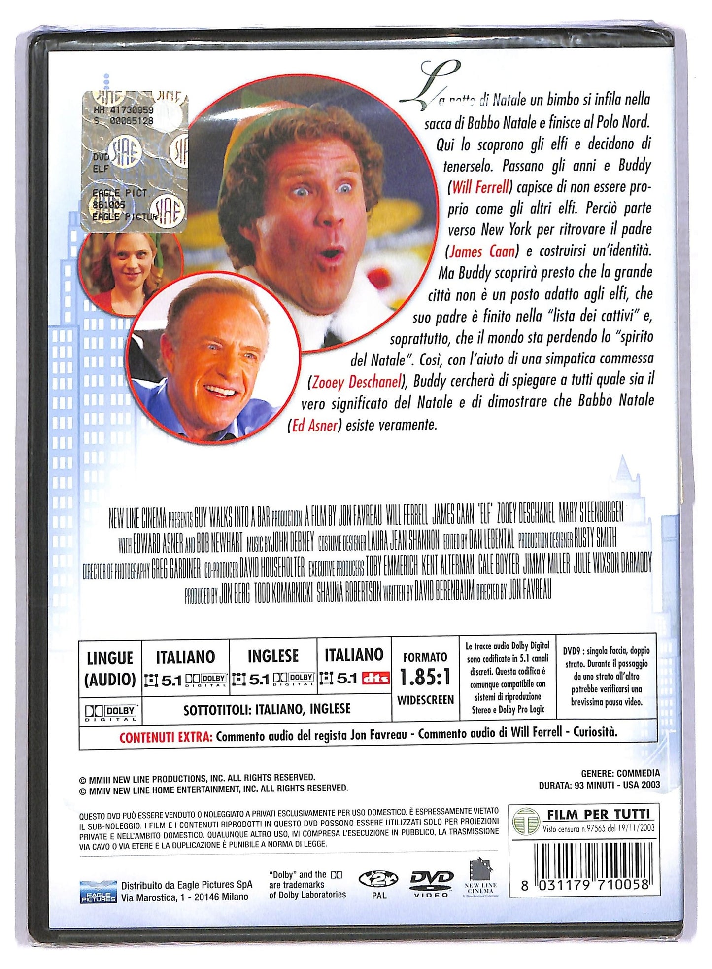 EBOND Elf NOLEGGIO DVD DB801928