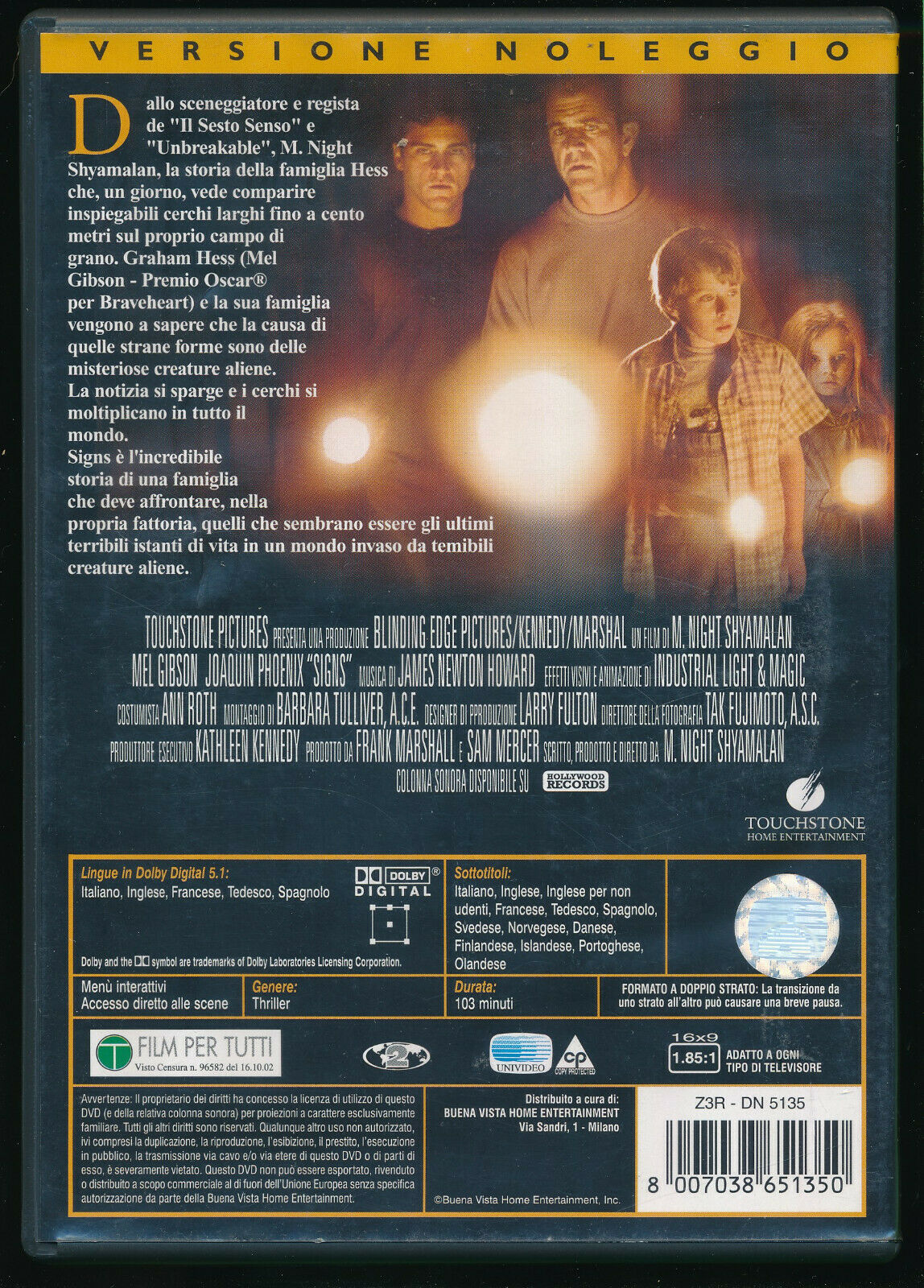 EBOND Signs Ex Noleggio DVD DB801959