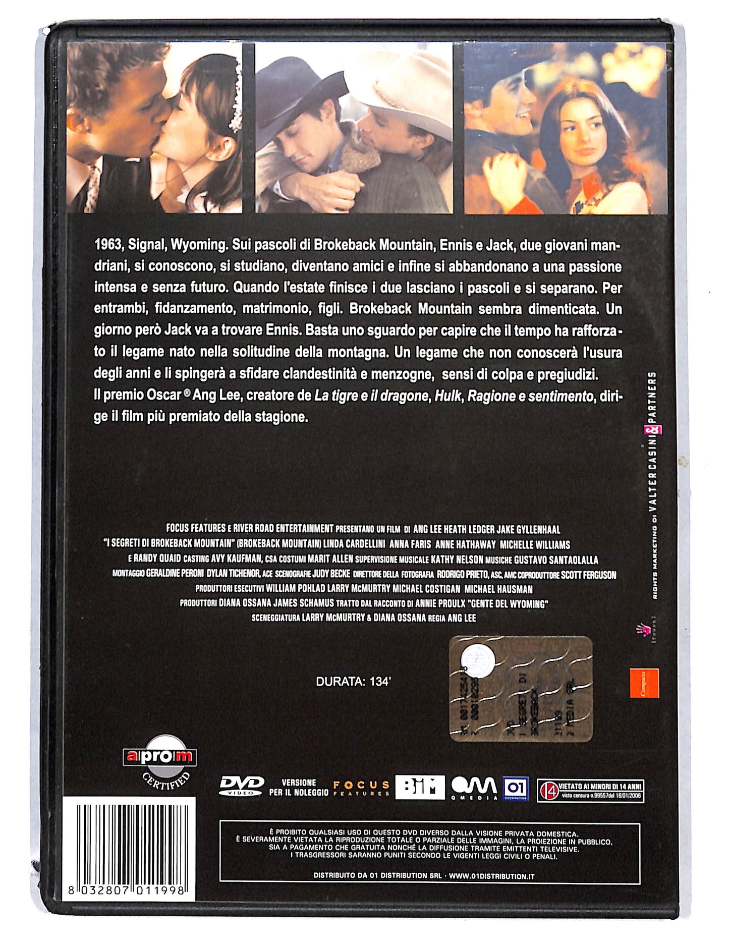 EBOND I Segreti di Brokeback Mountain NOLEGGIO DVD DB802654