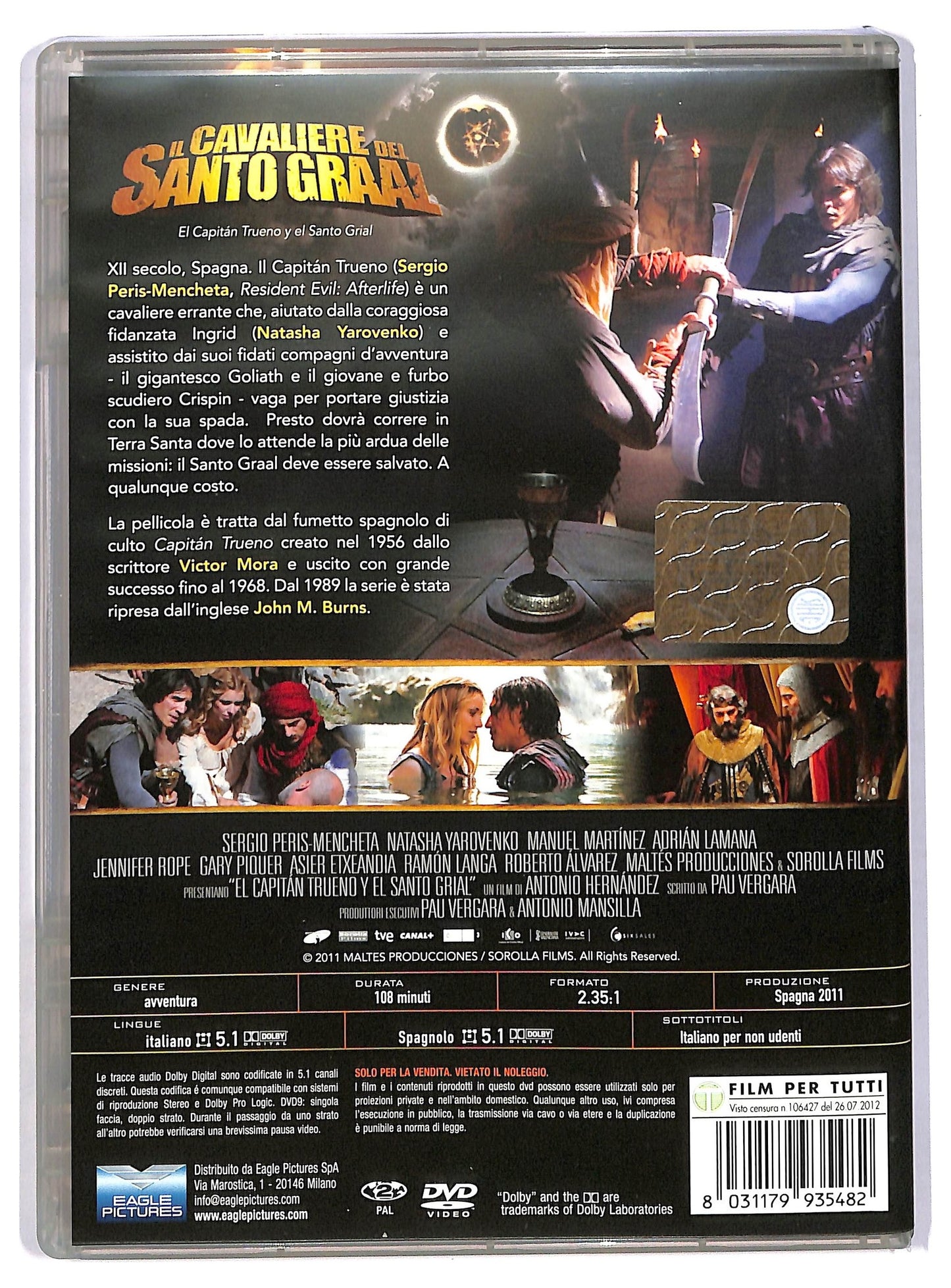 EBOND Il Cavaliere Del Santo Graal NOLEGGIO DVD DB802863