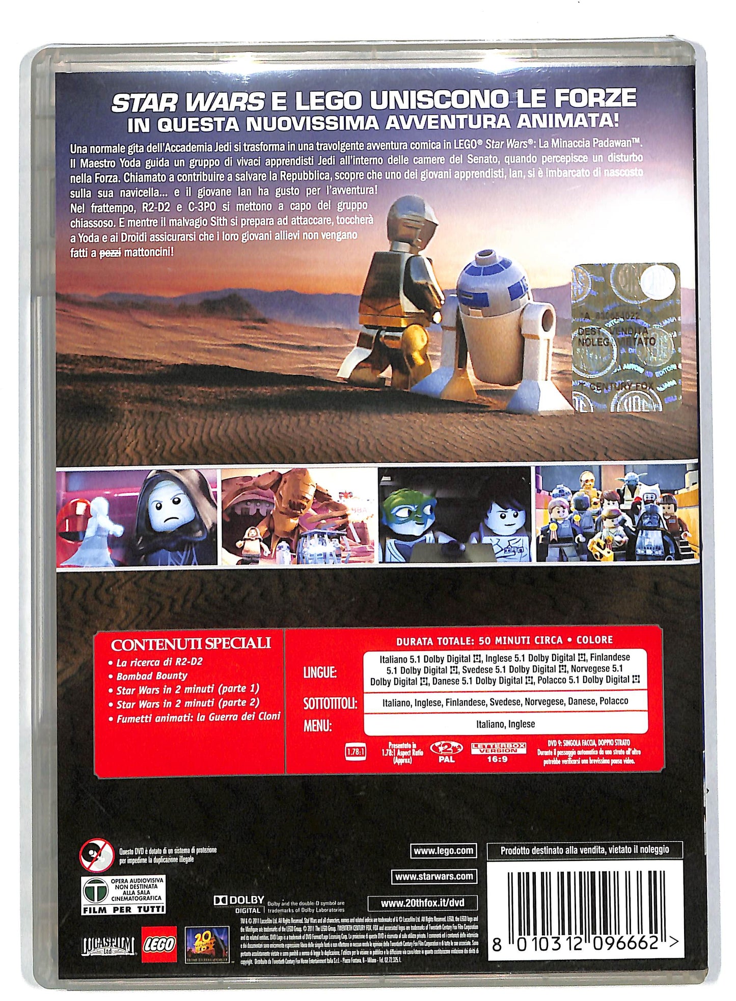 EBOND Lego Star Wars - La minaccia Padawan DVD DB803120