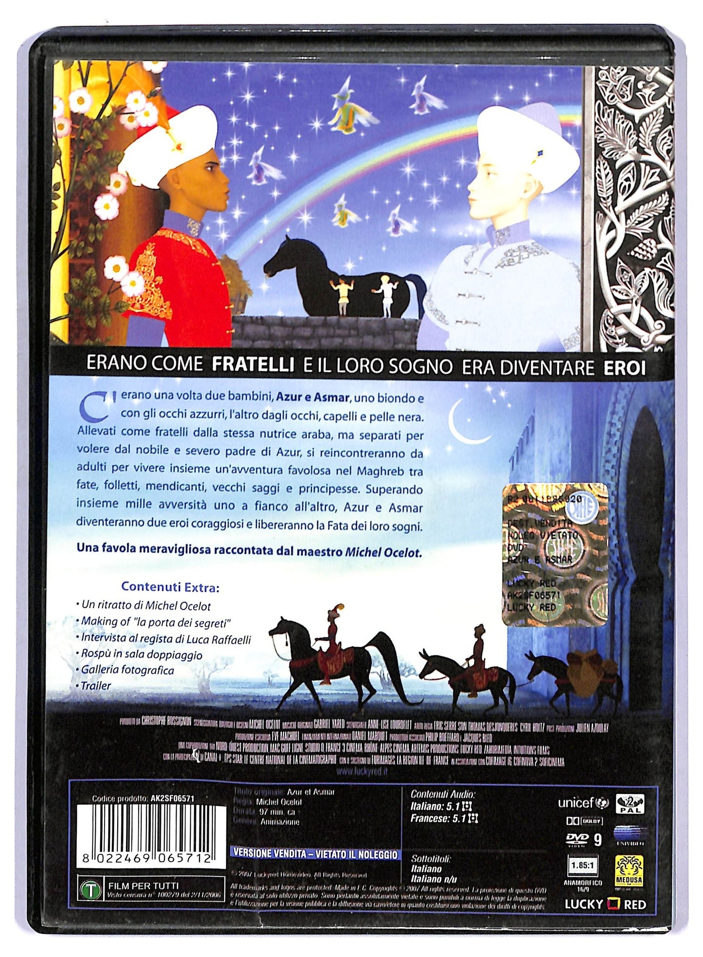 EBOND Azur e Asmar DVD DB803136