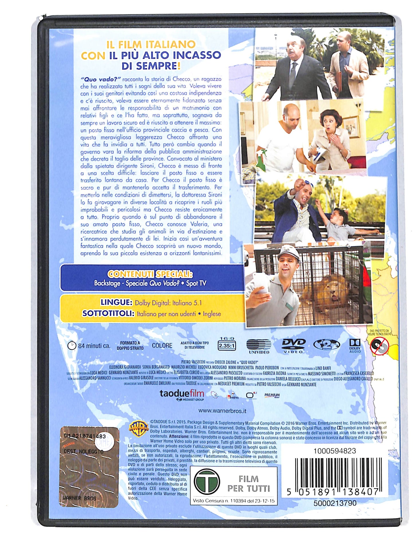 EBOND Checco Zalone - Quo Vado? NOLEGGIO DVD DB803255