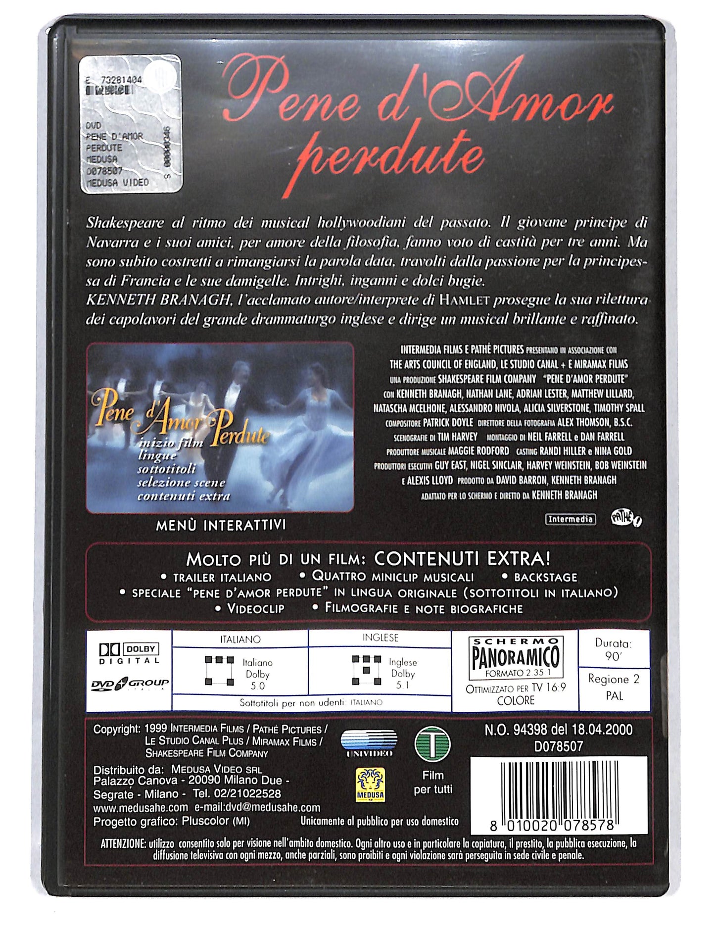 EBOND Pene d'amore perdute NOLEGGIO DVD DB803263
