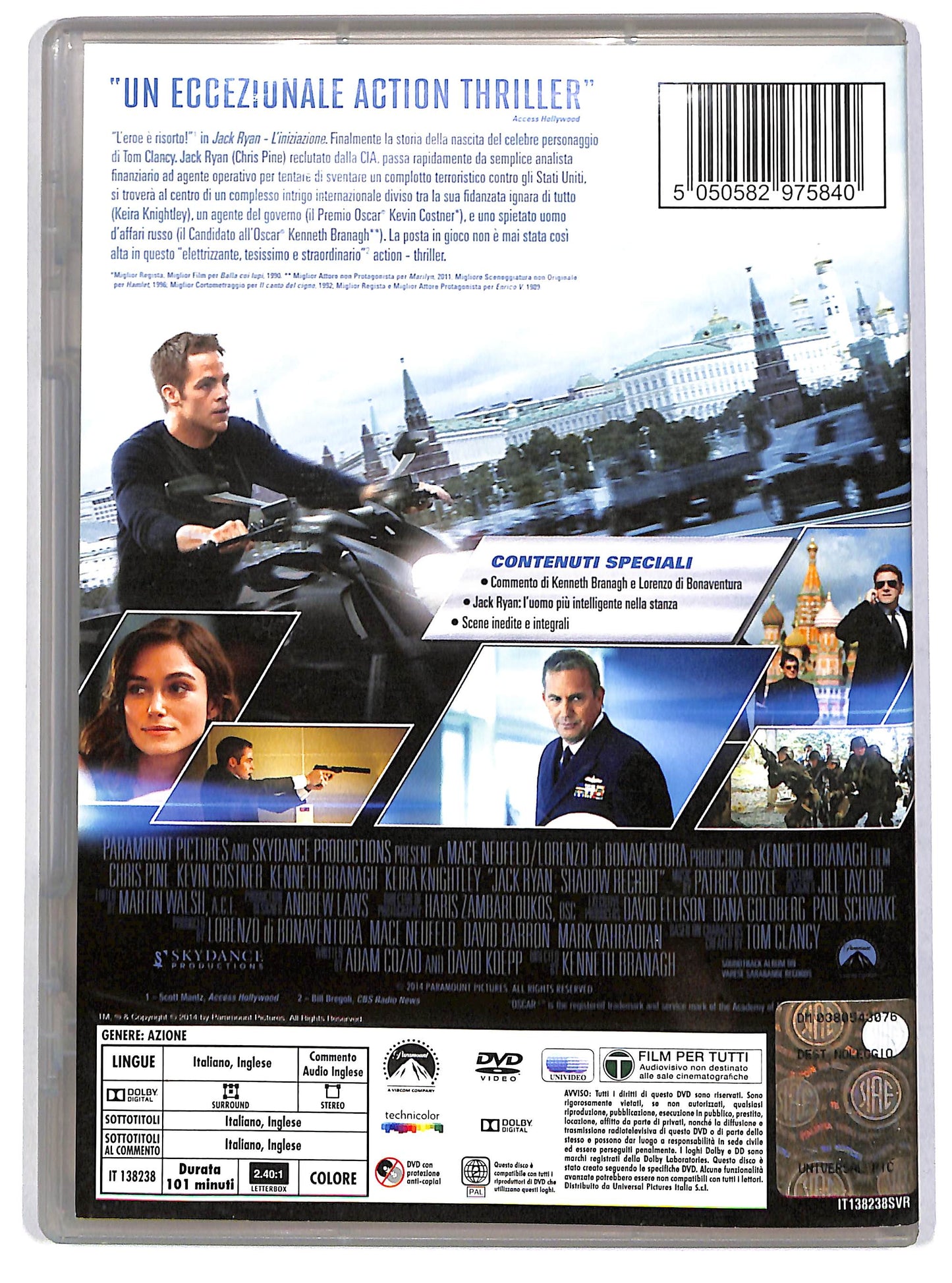 EBOND Jack Ryan - L'iniziazione Noleggio DVD DB803419