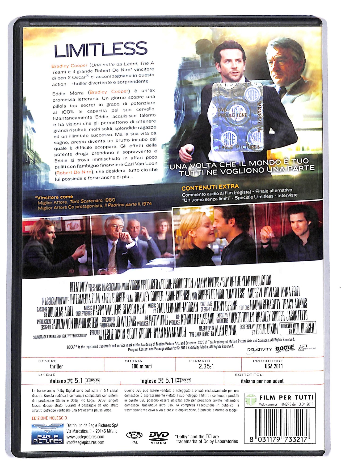 EBOND Limitless - NOLEGGIO DVD DB803642
