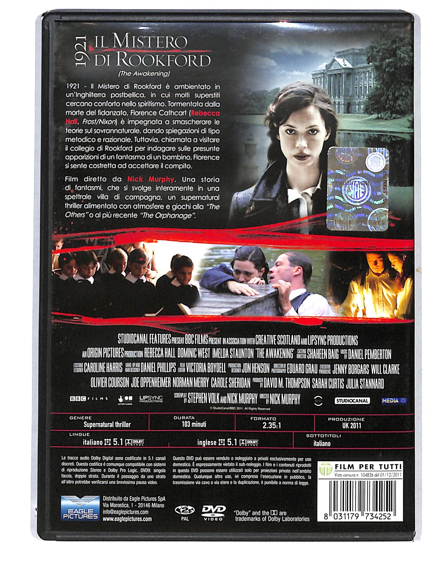 EBOND 1921 il Mistero di Rookford NOLEGGIO DVD DB804304